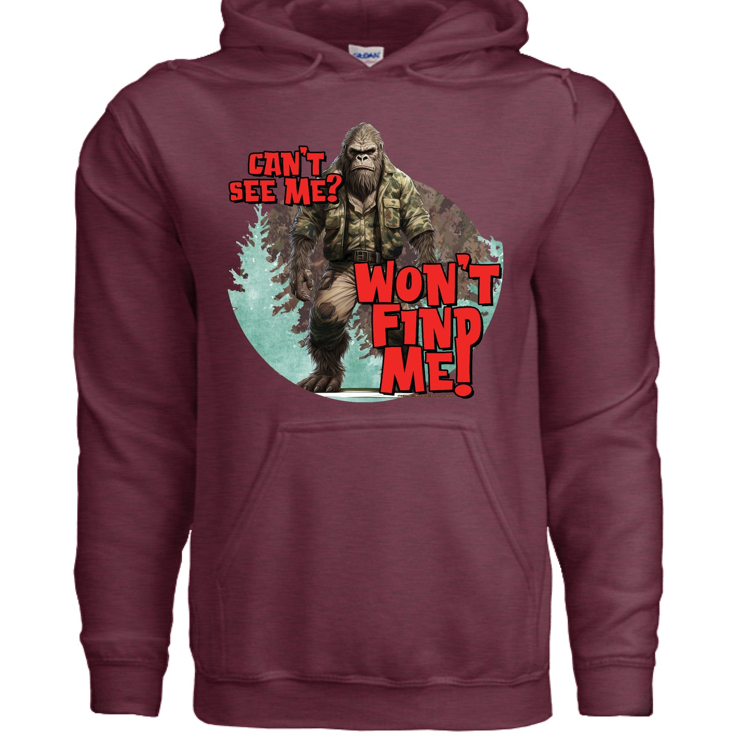 Heather Sport Dark Maroon - FRONT