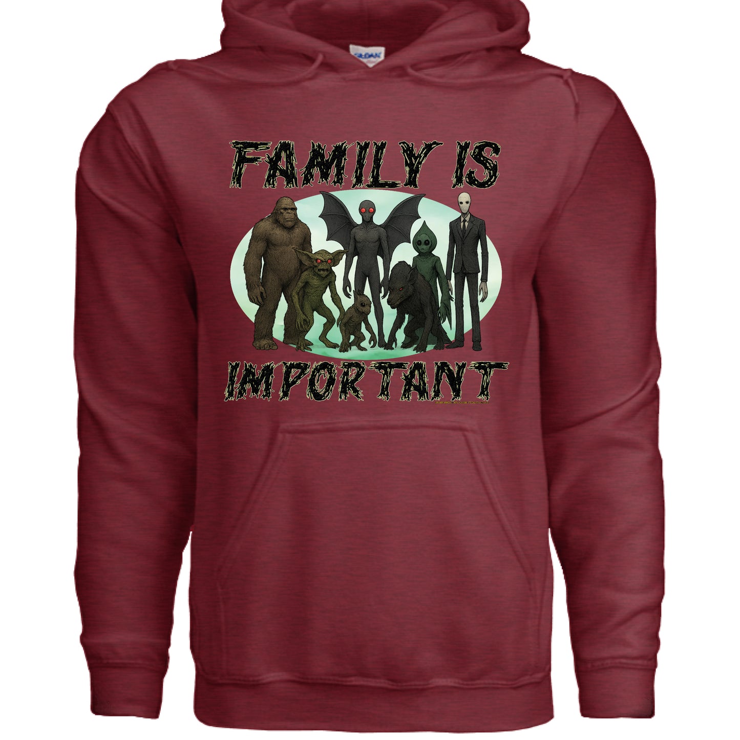 ANTIQUE CHERRY RED - FRONT