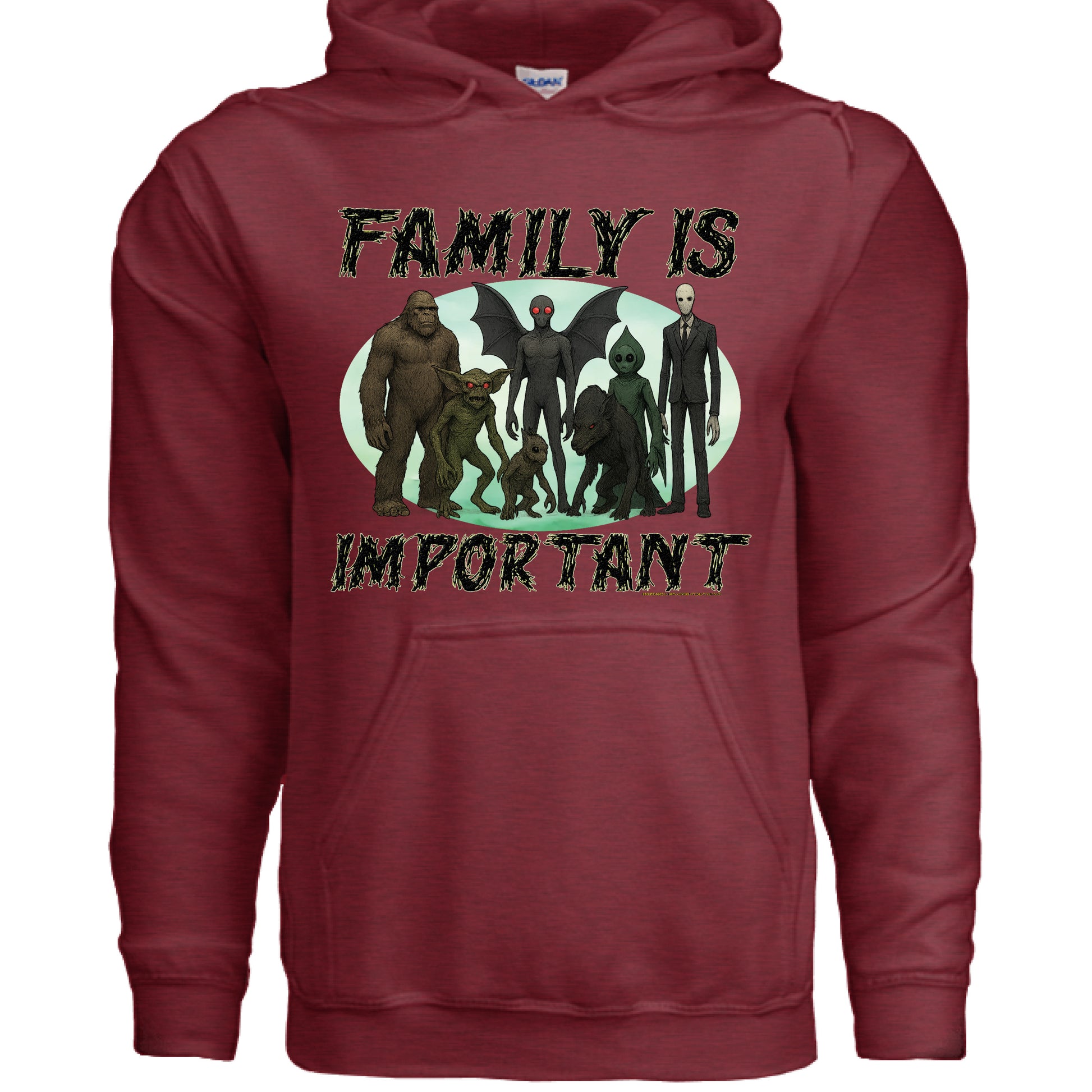 ANTIQUE CHERRY RED - FRONT