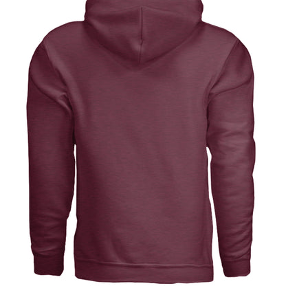 Heather Sport Dark Maroon - BACK