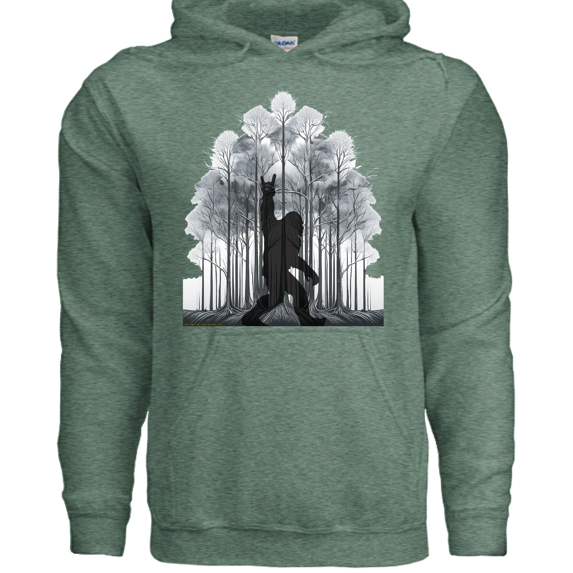 Heather Sport Dark Green - FRONT