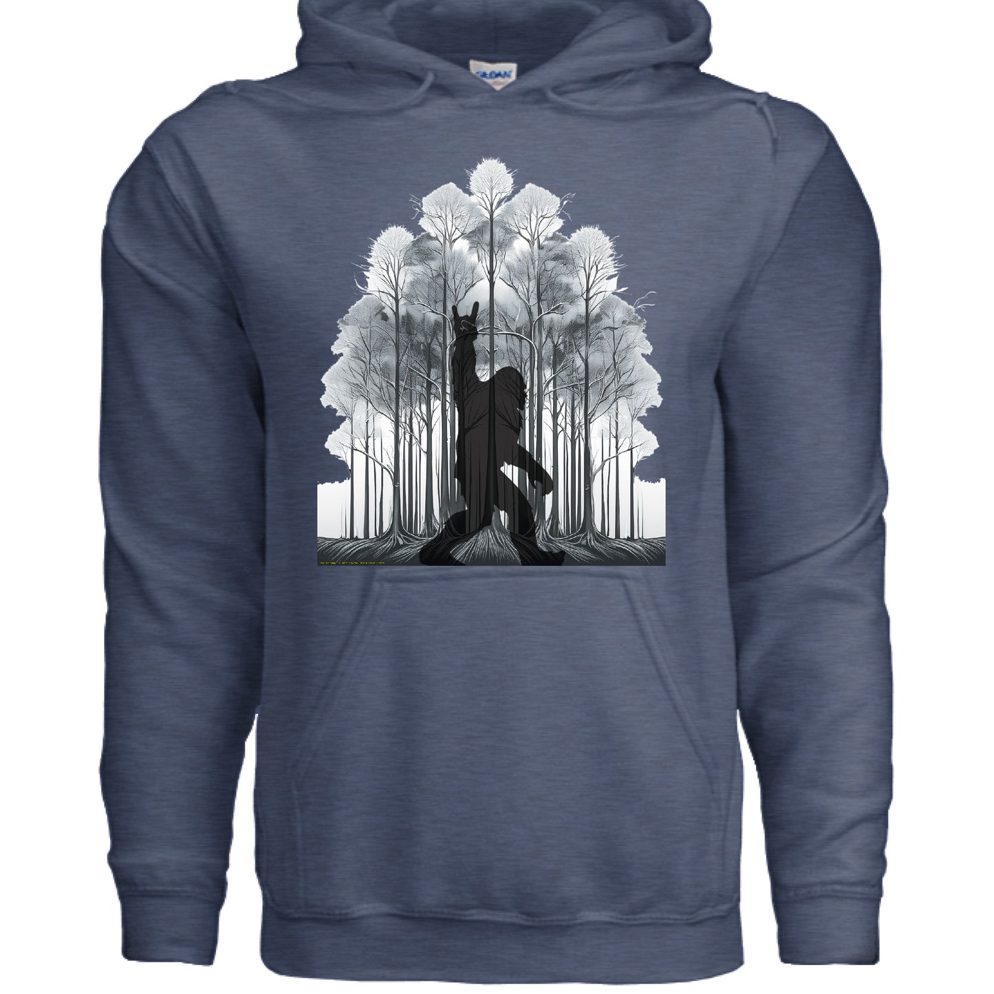 Heather Sport Dark Navy - FRONT