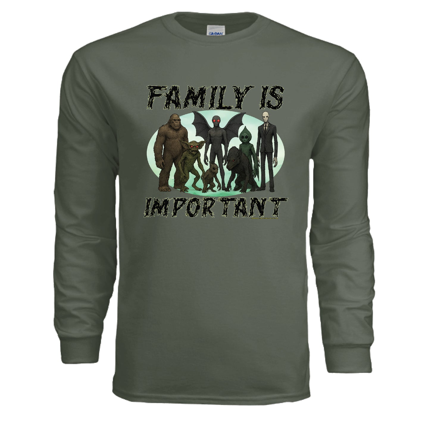 MILITARY GREEN - FRONT