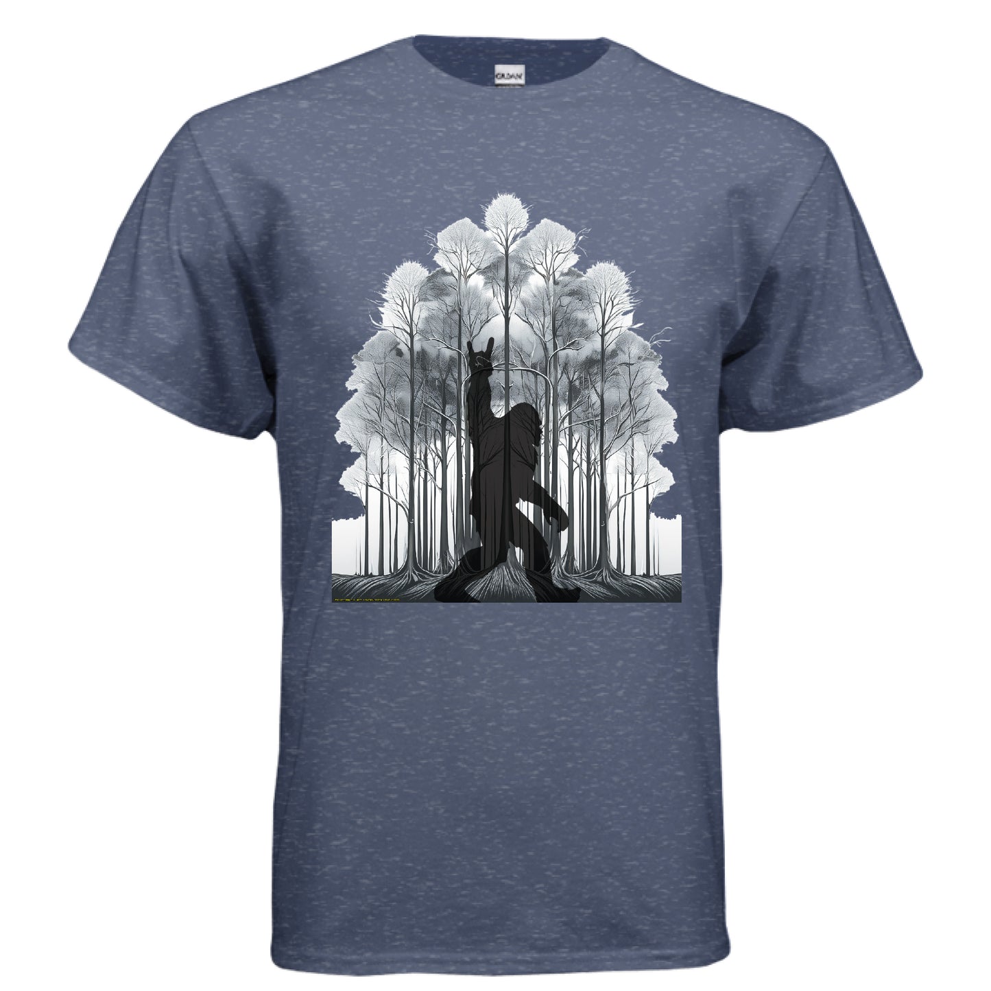 Heather Sport Dark Navy - FRONT