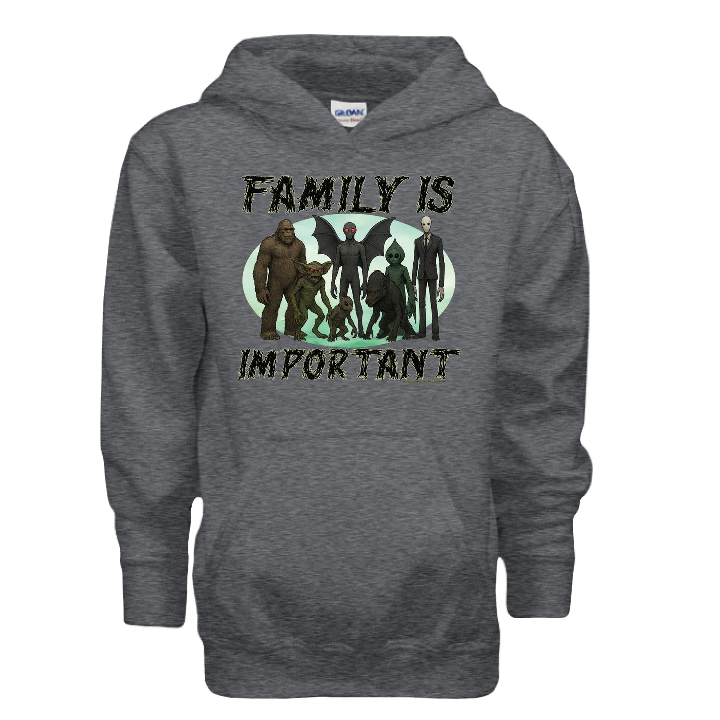 DARK HEATHER - FRONT