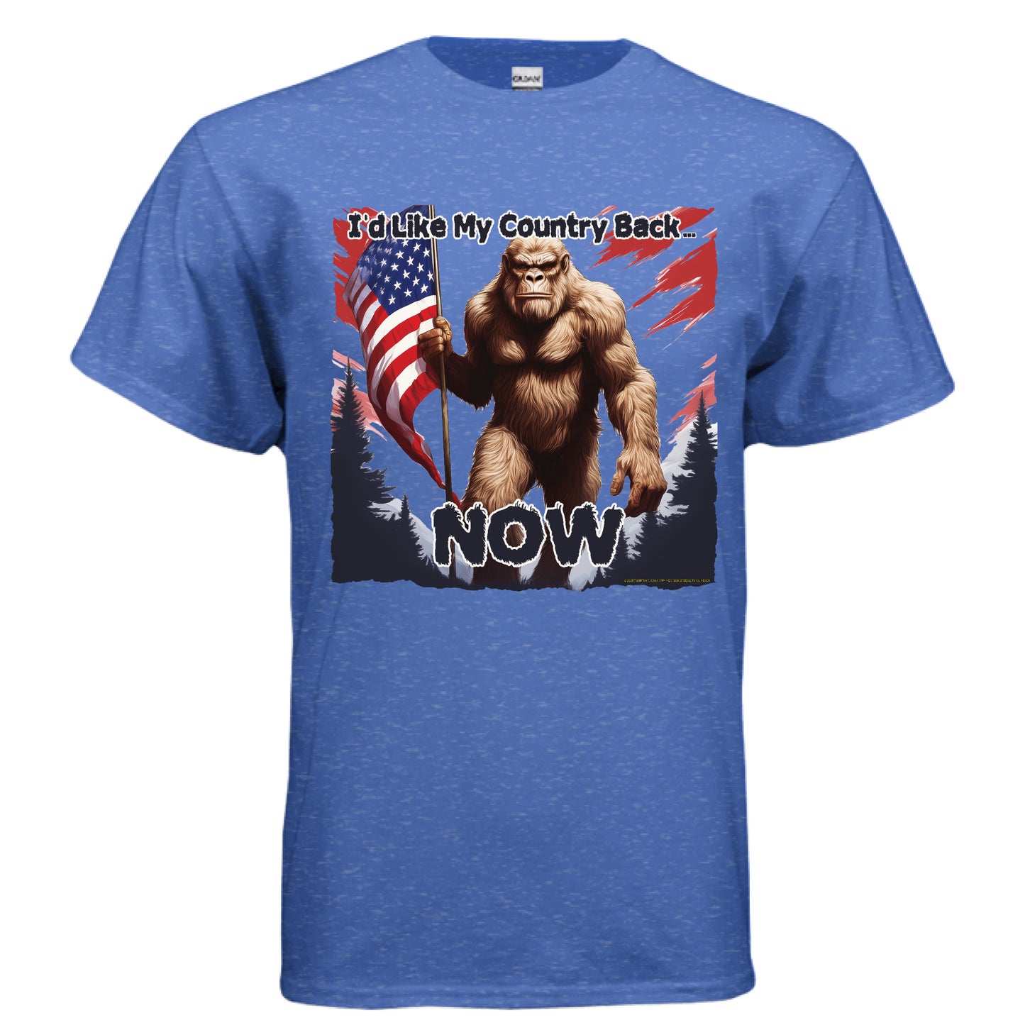 Heather Sport Royal - FRONT