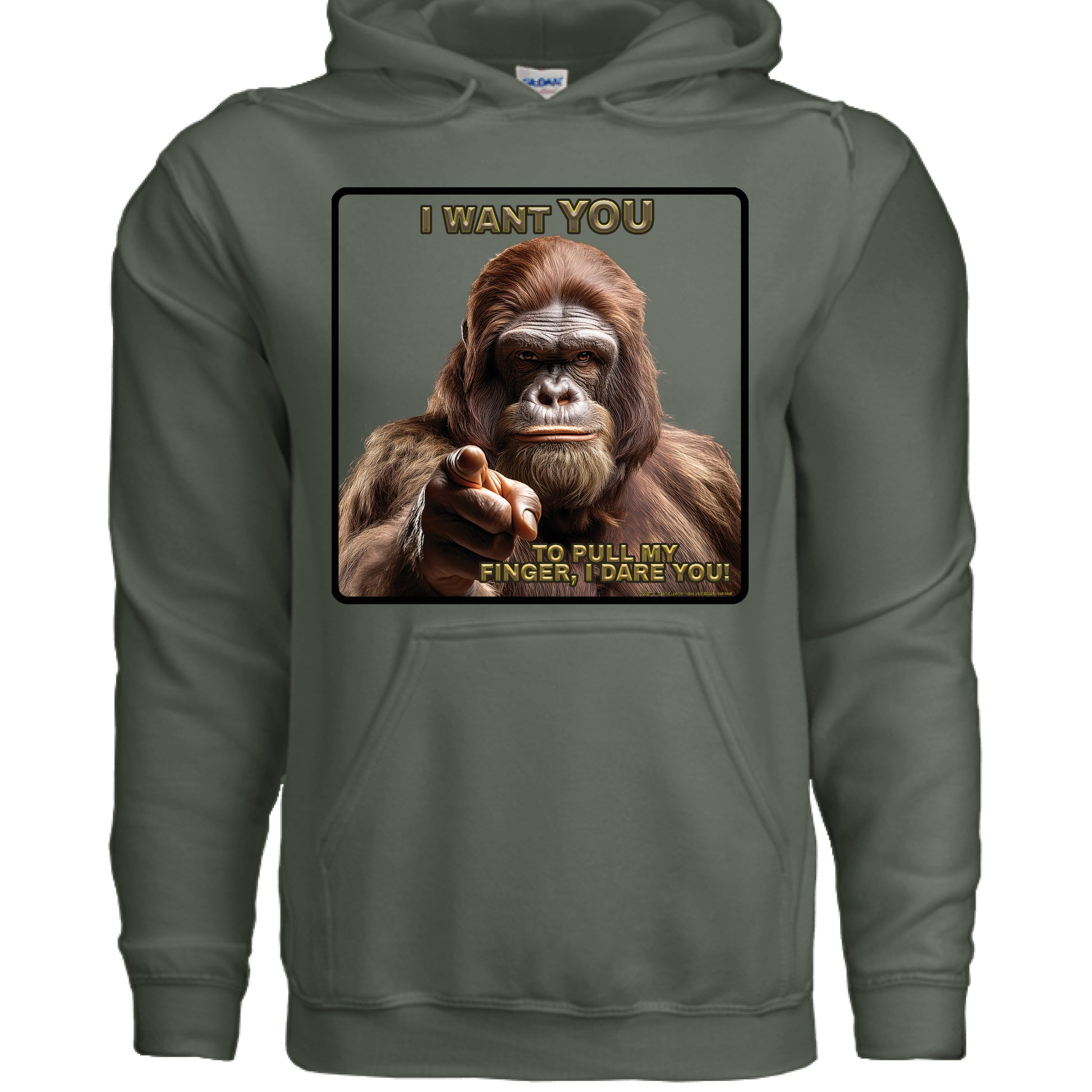 MILITARY GREEN - FRONT