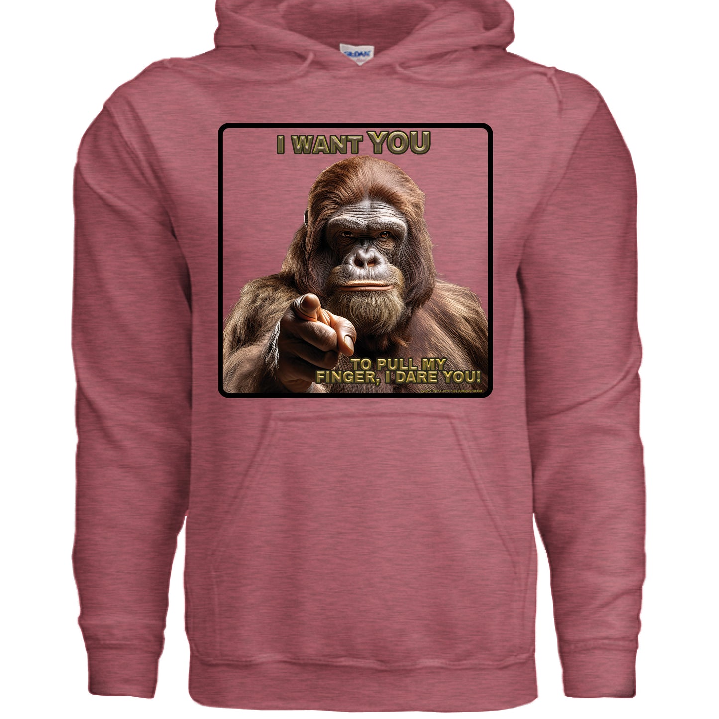 Heather Sport Scarlet Red - FRONT