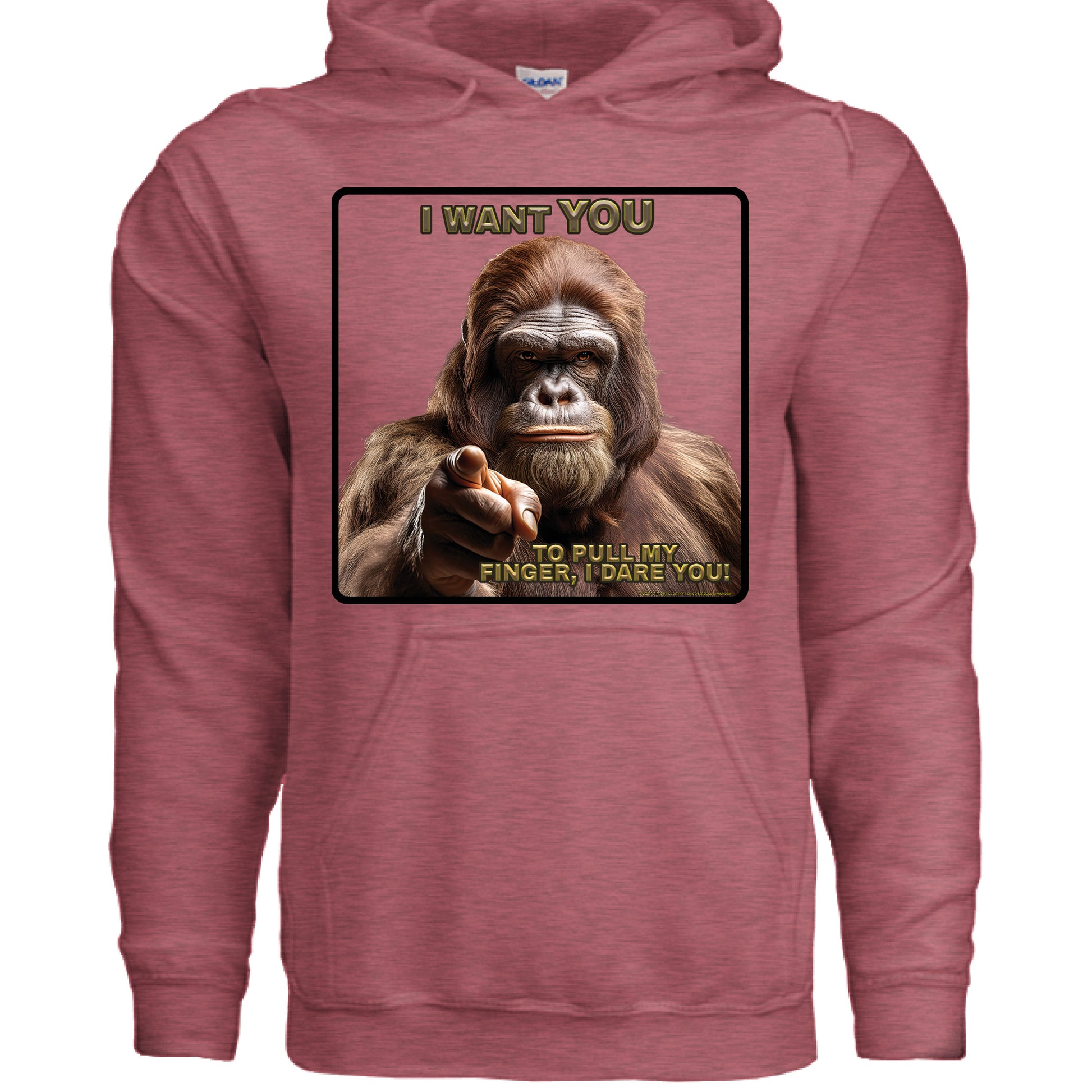 Heather Sport Scarlet Red - FRONT