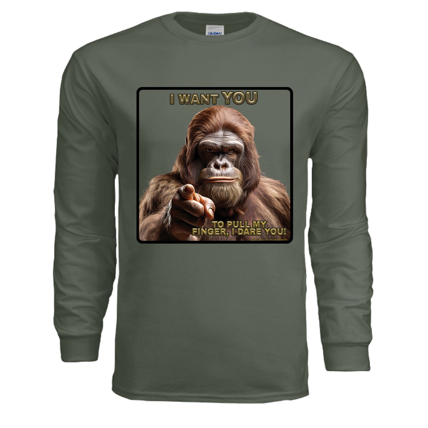 MILITARY GREEN - FRONT