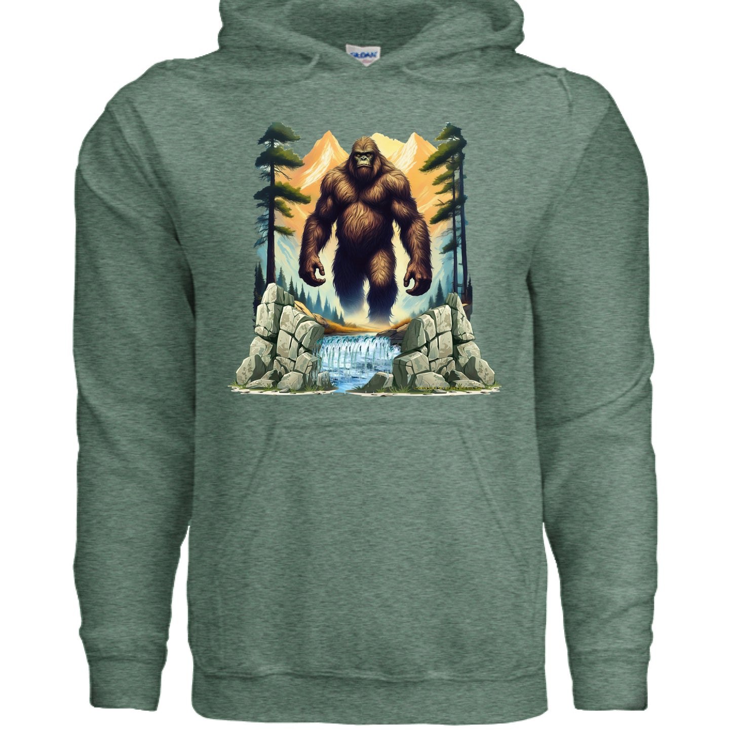 Heather Sport Dark Green - FRONT