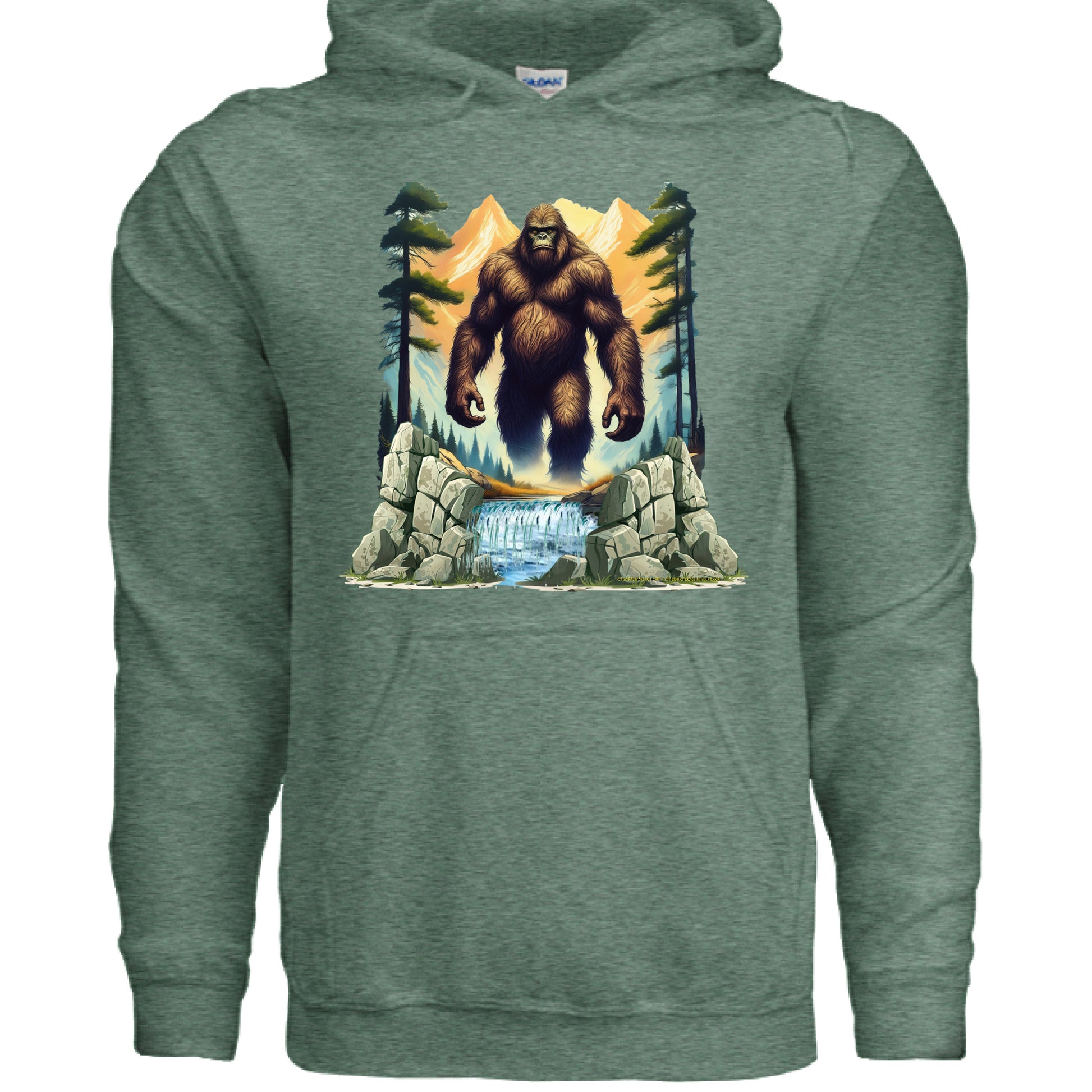 Heather Sport Dark Green - FRONT