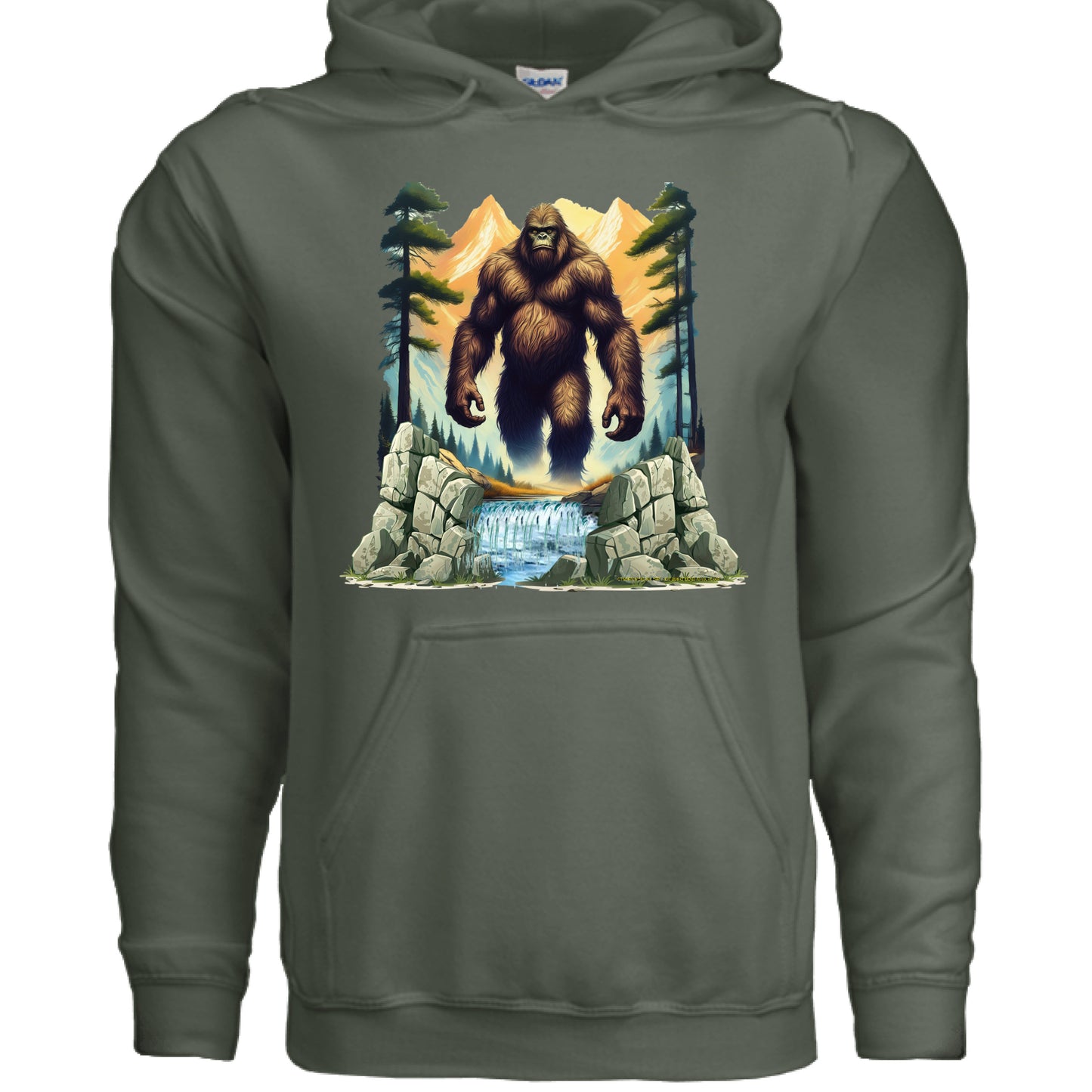 MILITARY GREEN - FRONT