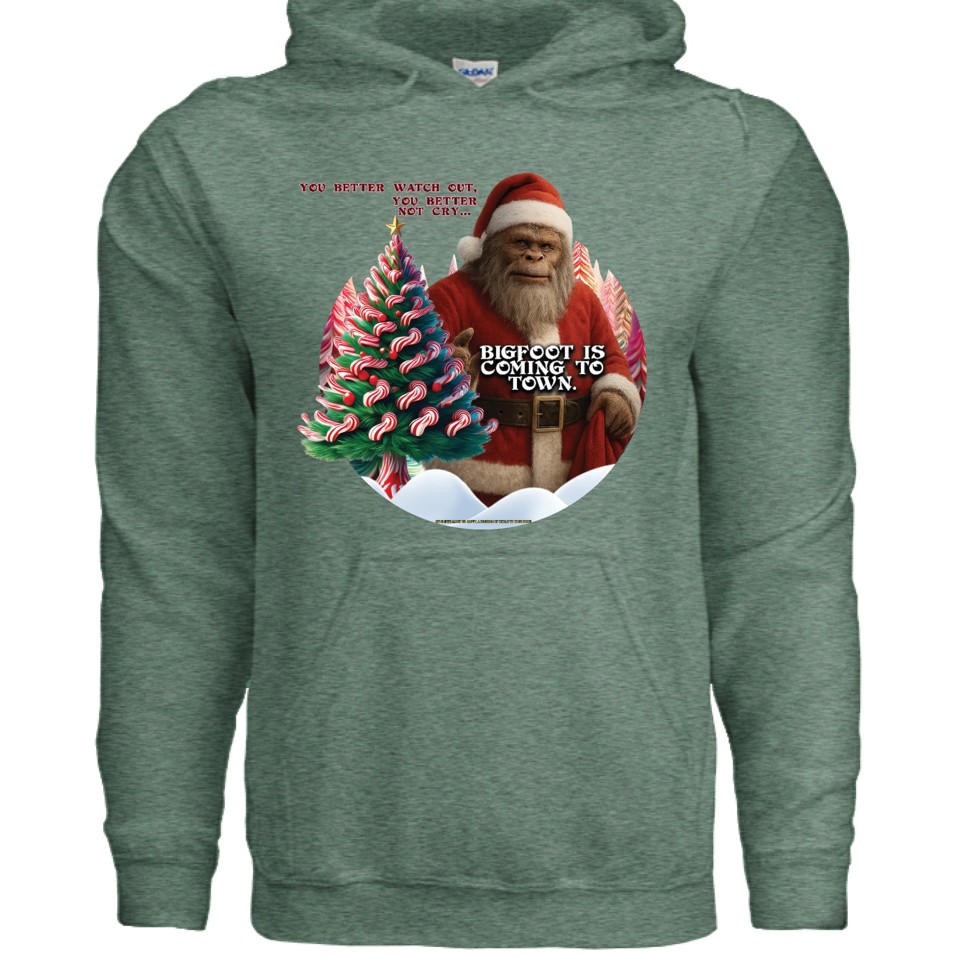 Heather Sport Dark Green - FRONT