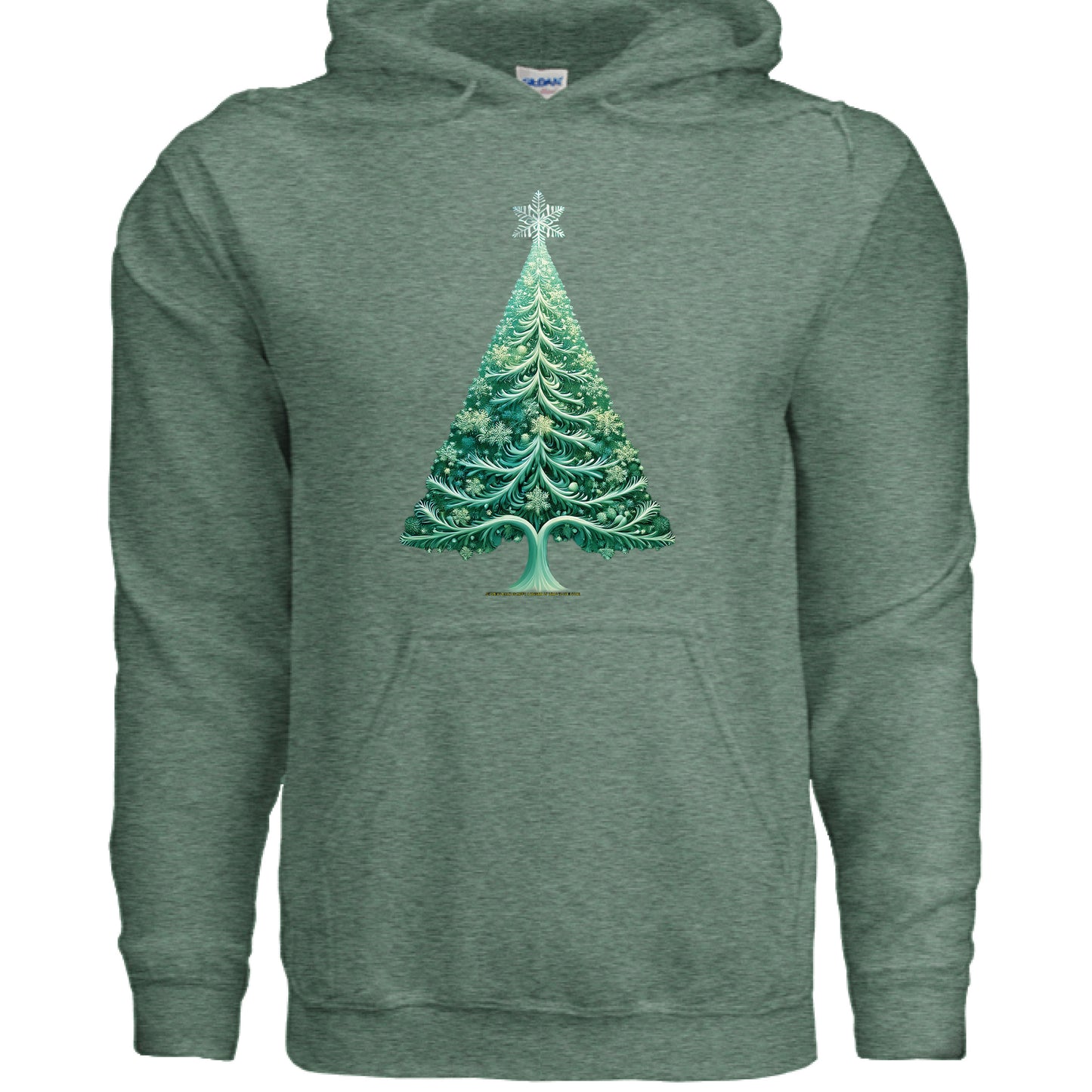 Heather Sport Dark Green - FRONT
