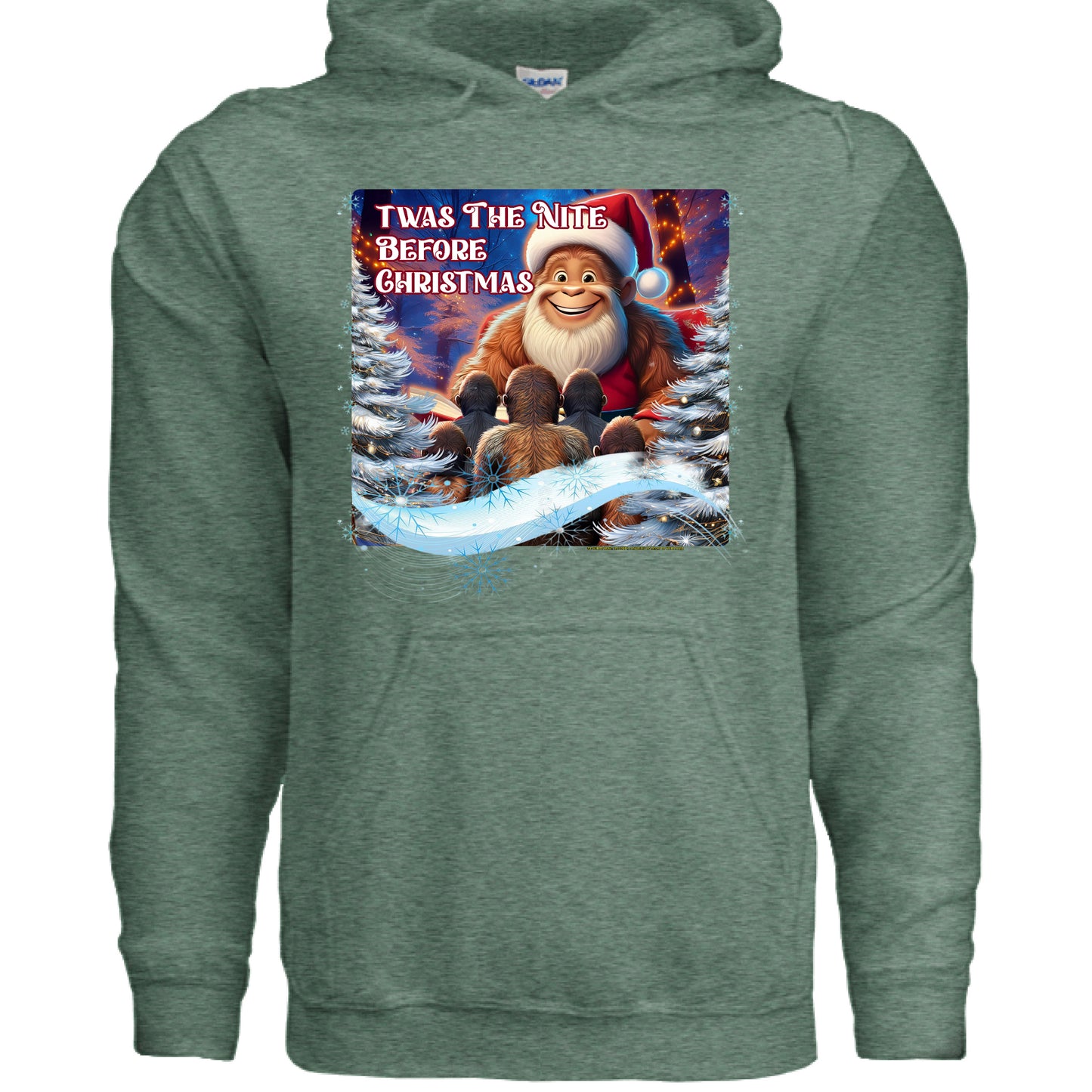 Heather Sport Dark Green - FRONT