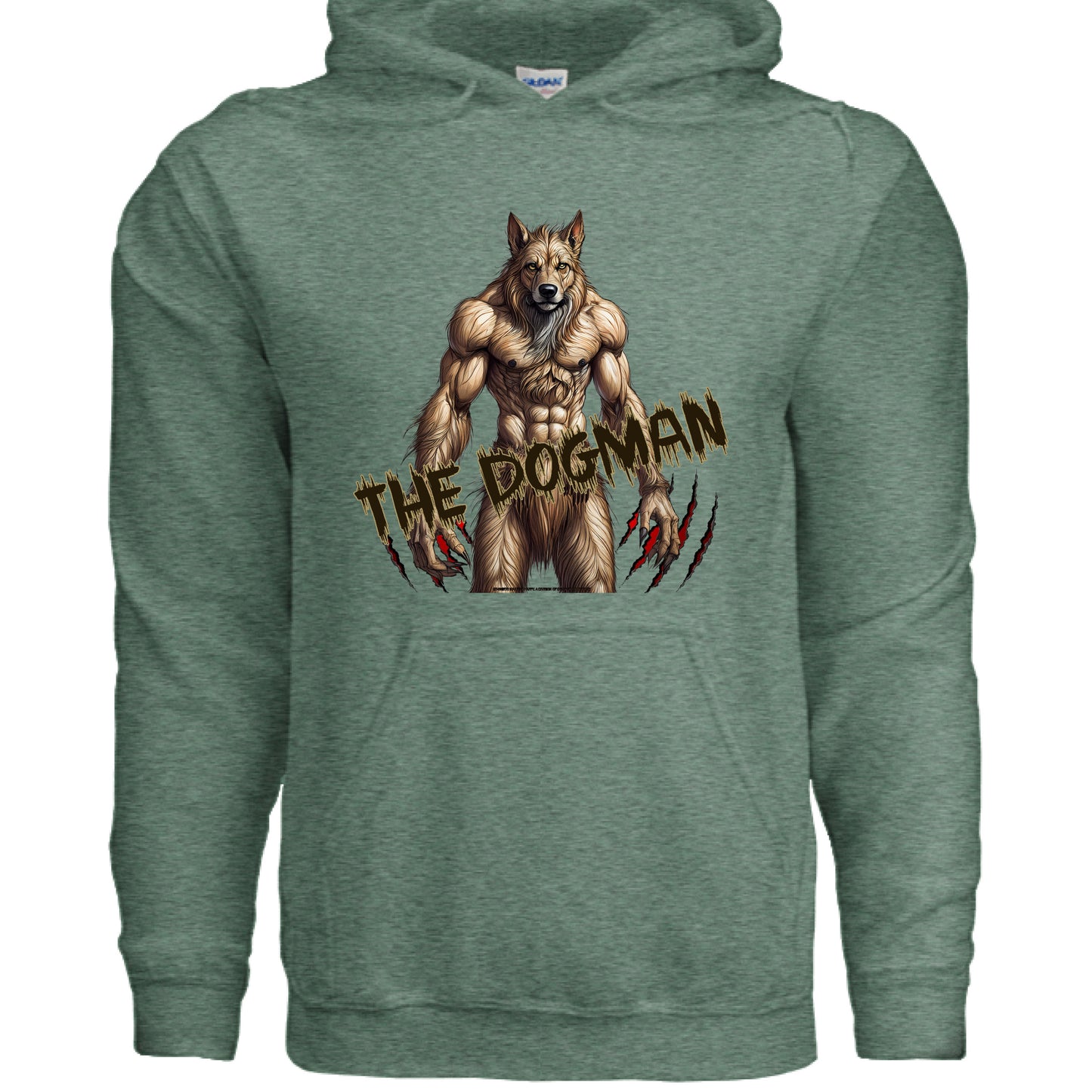 Heather Sport Dark Green - FRONT