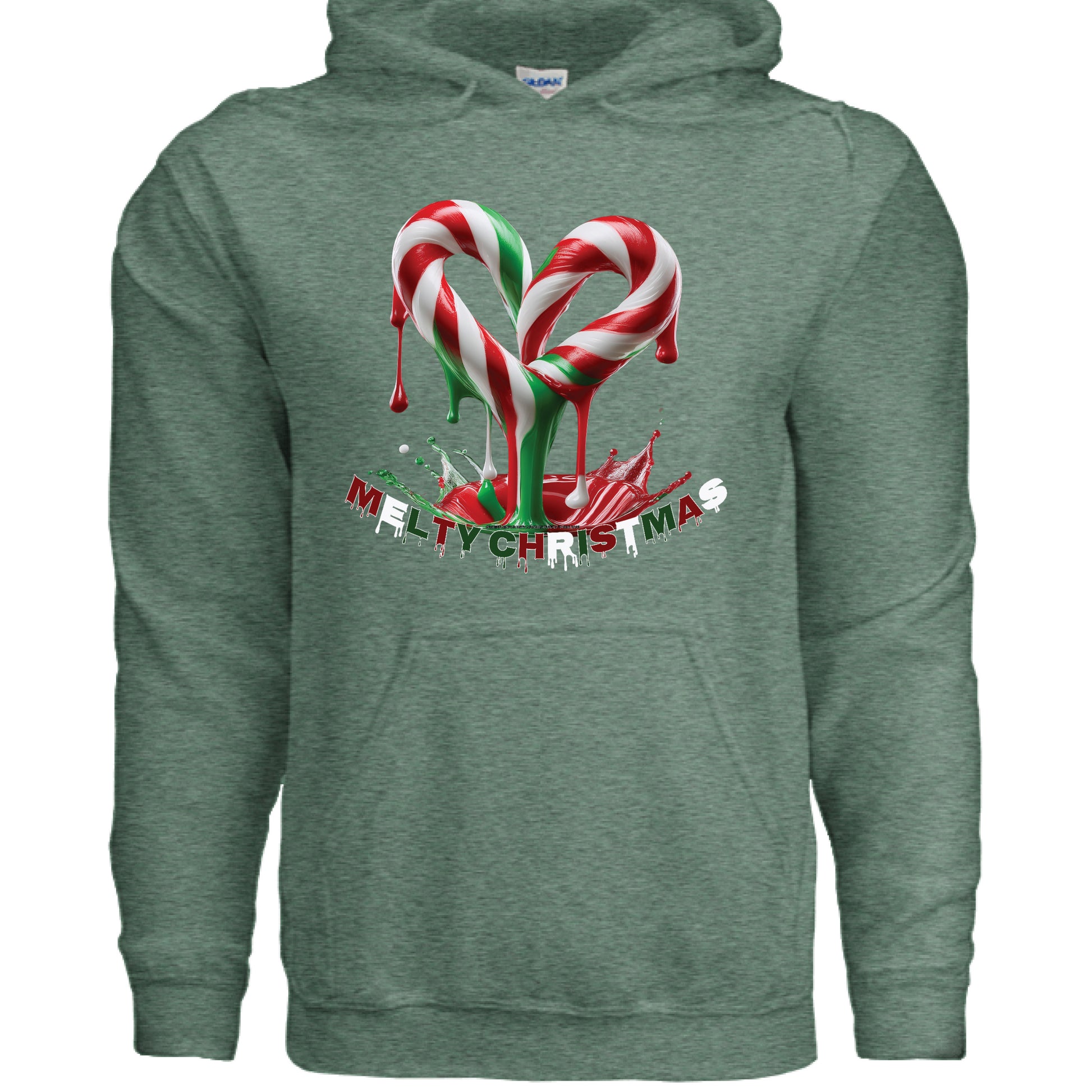 Heather Sport Dark Green - FRONT