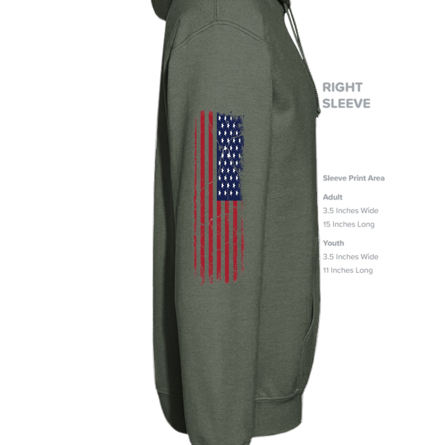 MILITARY GREEN - SLEEVE_RIGHT