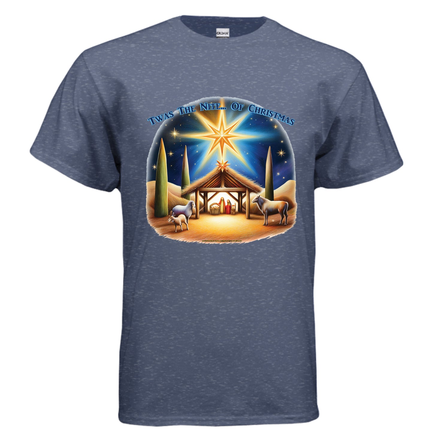 Heather Sport Dark Navy - FRONT