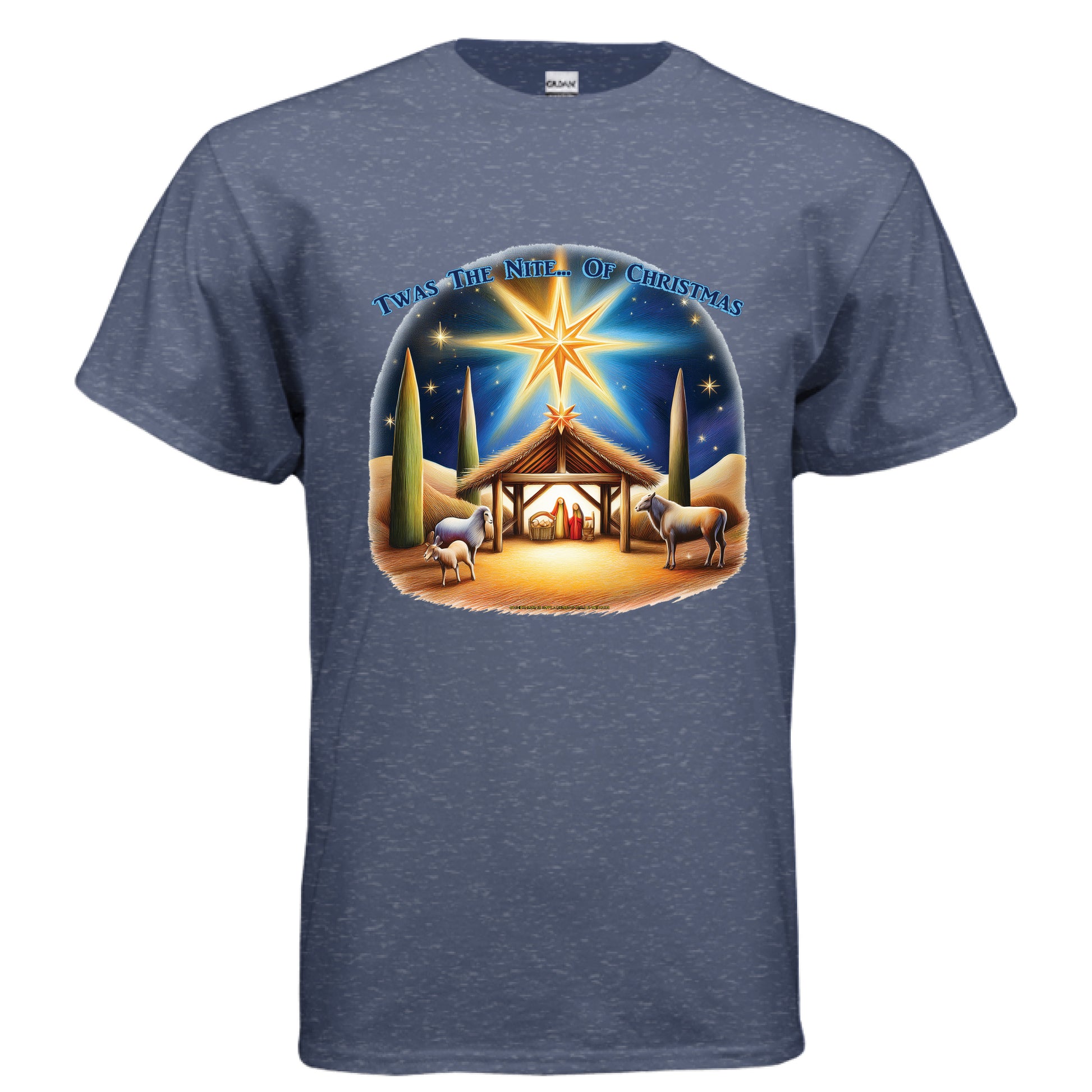 Heather Sport Dark Navy - FRONT