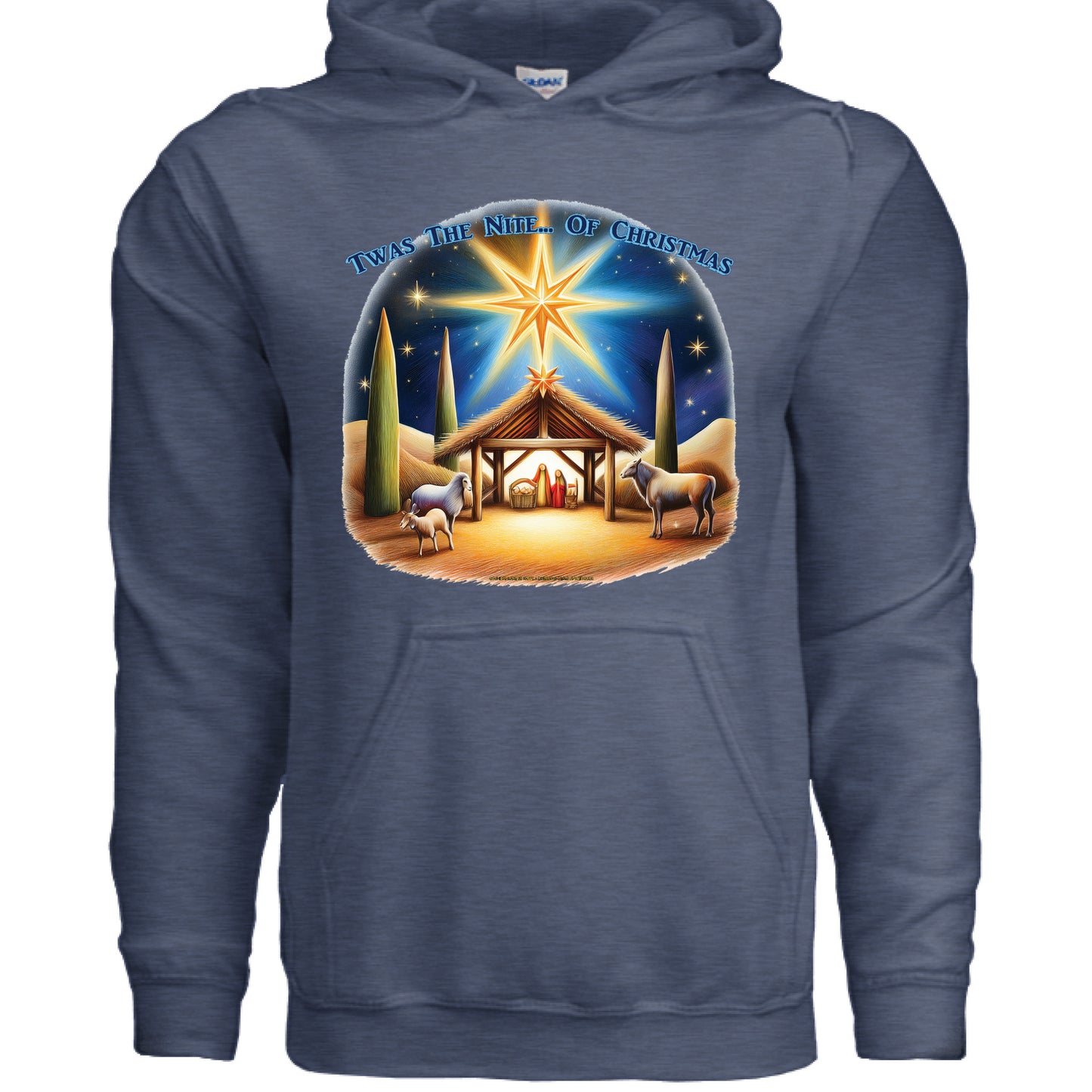 Heather Sport Dark Navy - FRONT