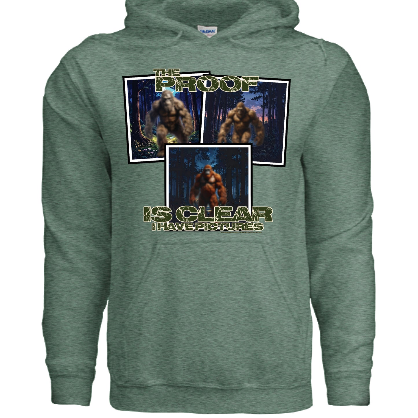 Heather Sport Dark Green - FRONT