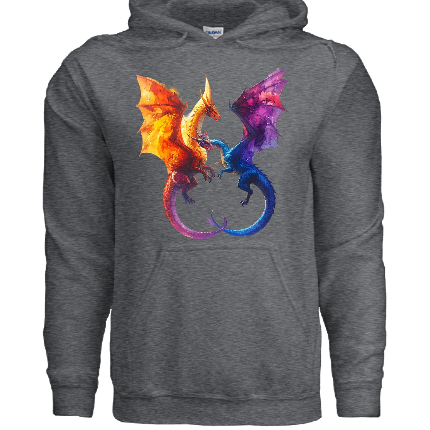 DARK HEATHER - FRONT