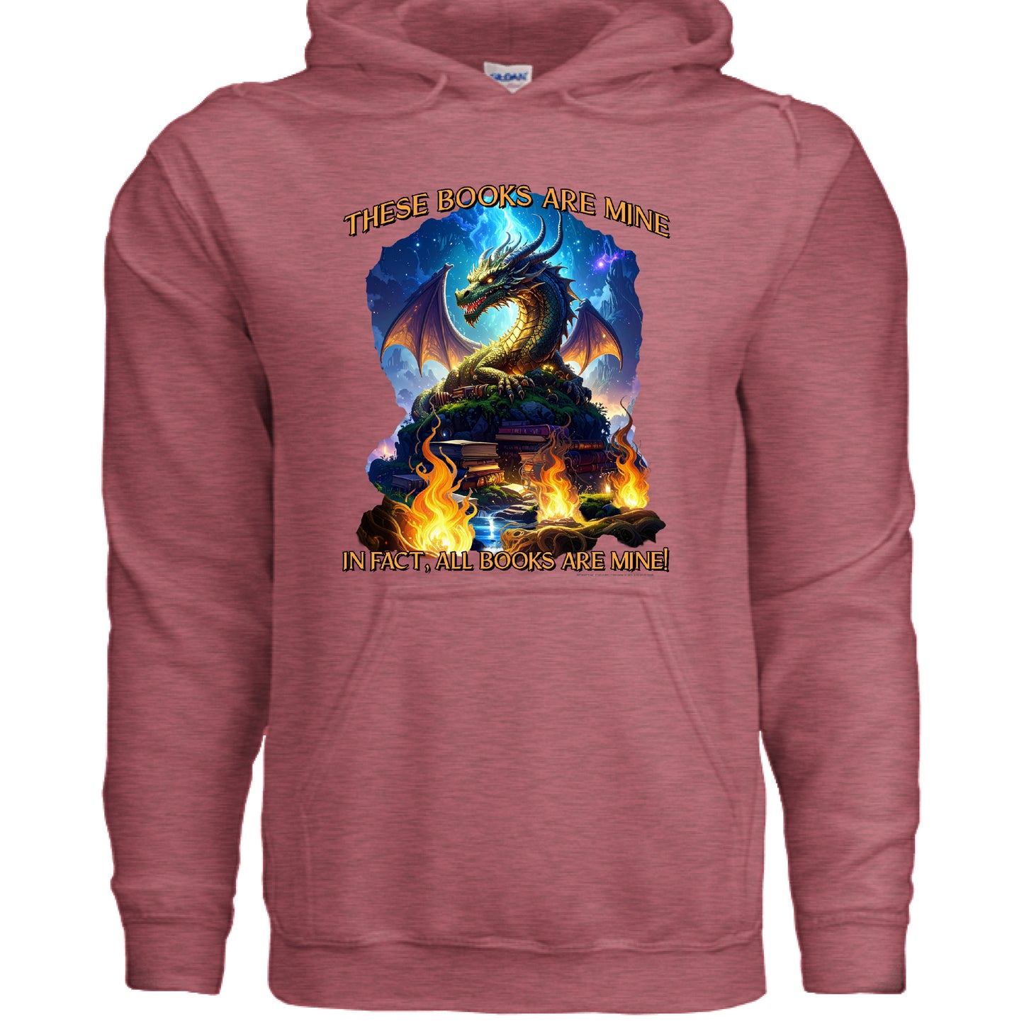 Heather Sport Scarlet Red - FRONT