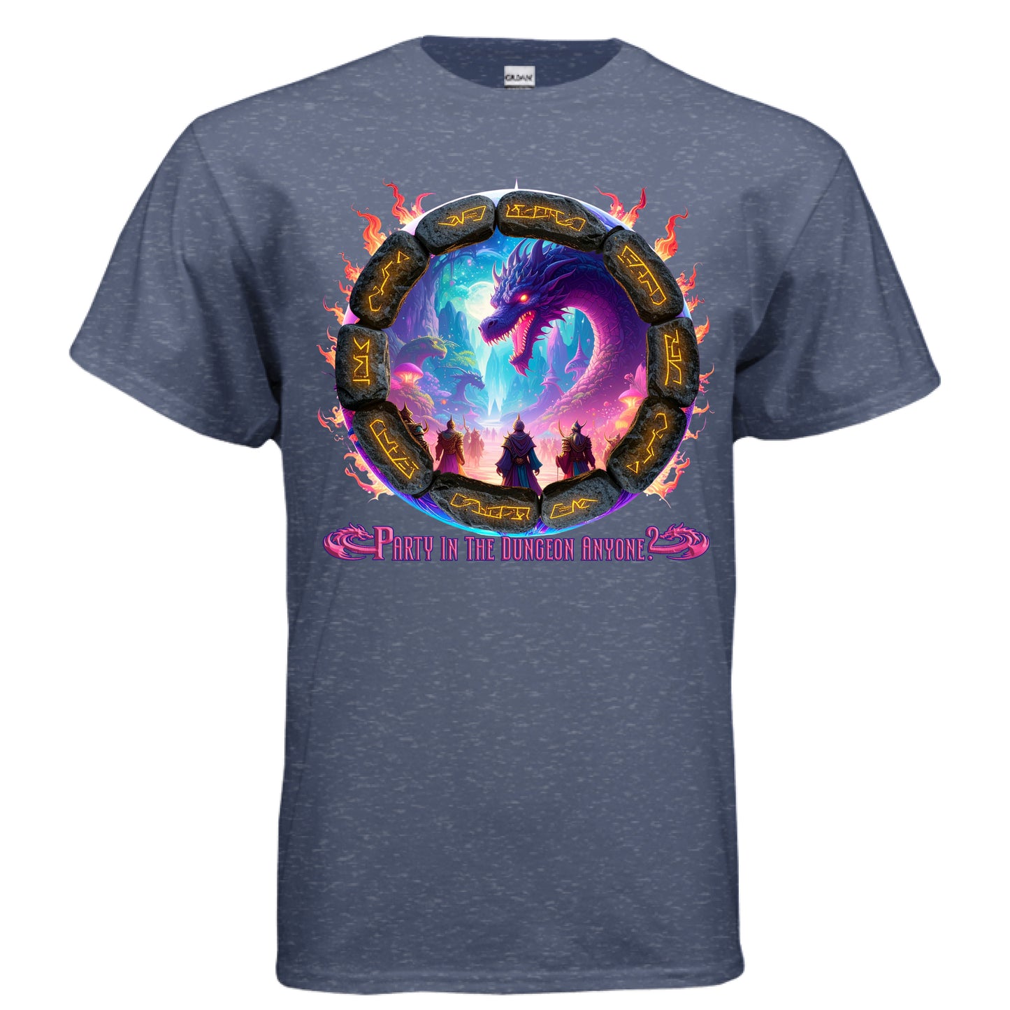 Heather Sport Dark Navy - FRONT