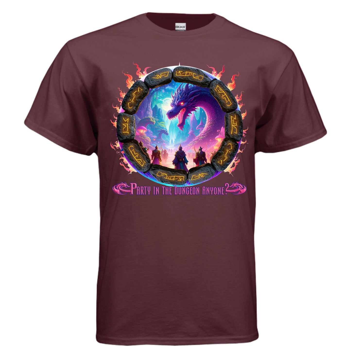 SOPRT DARK MAROON - FRONT