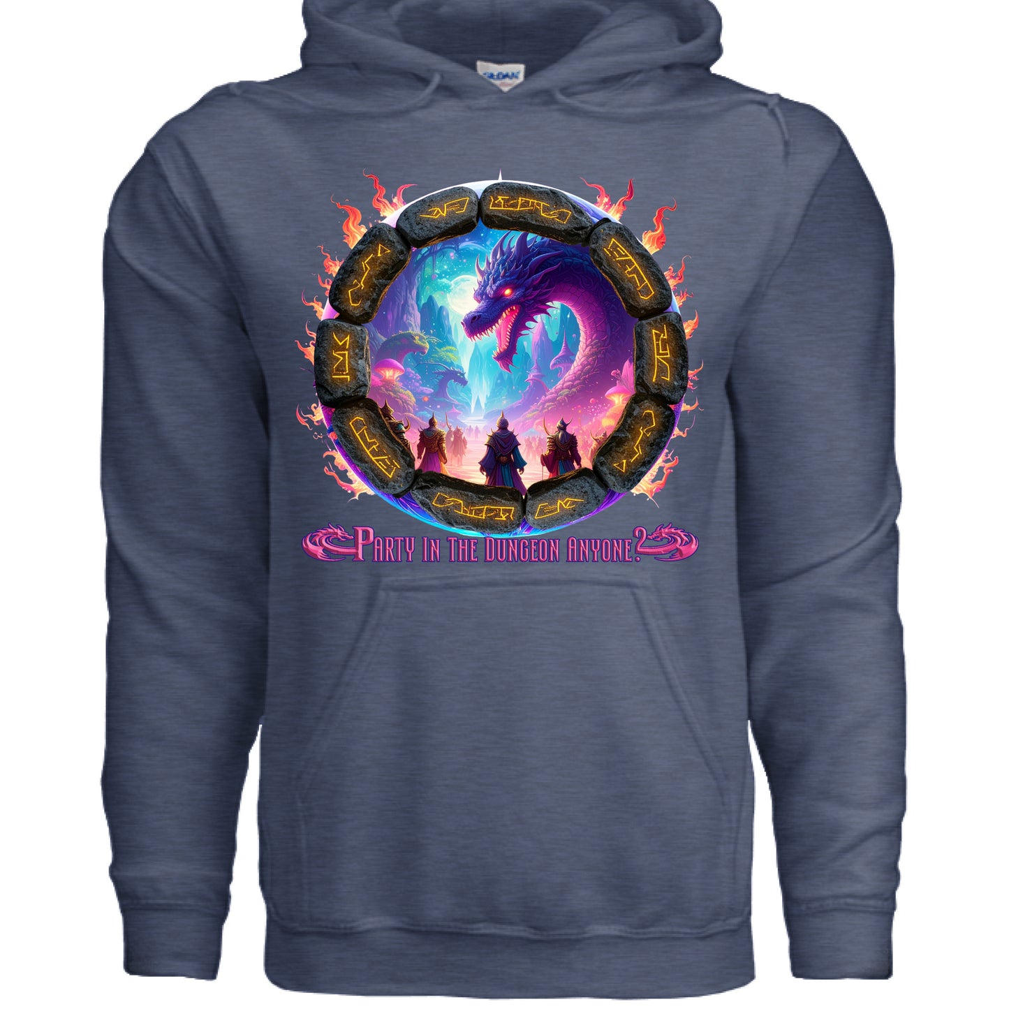 Heather Sport Dark Navy - FRONT