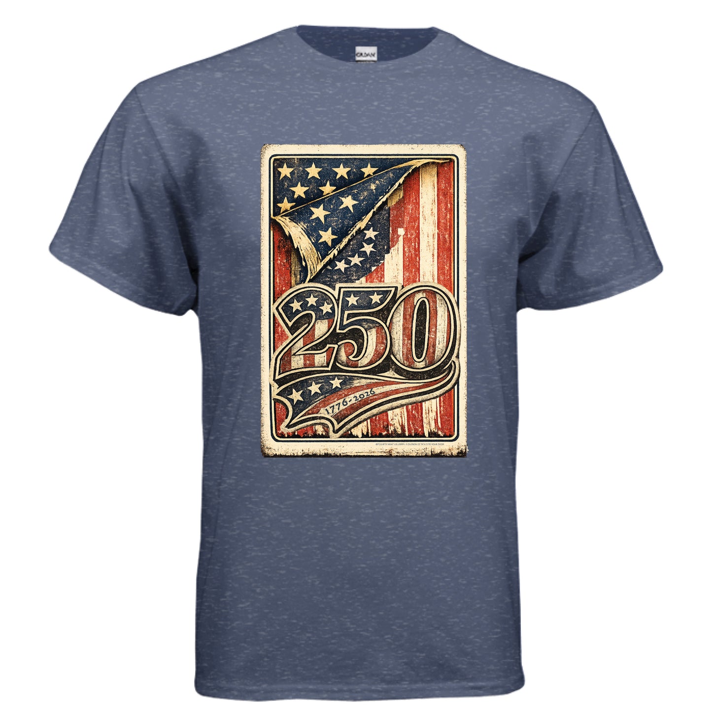 Heather Sport Dark Navy - FRONT