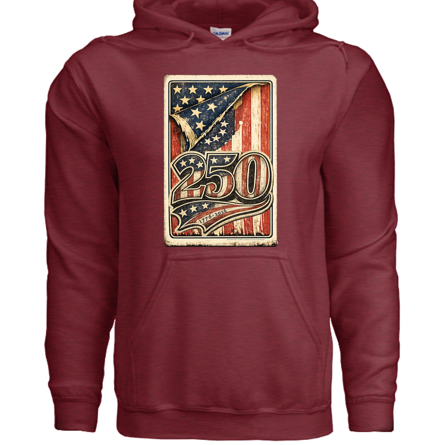ANTIQUE CHERRY RED - FRONT