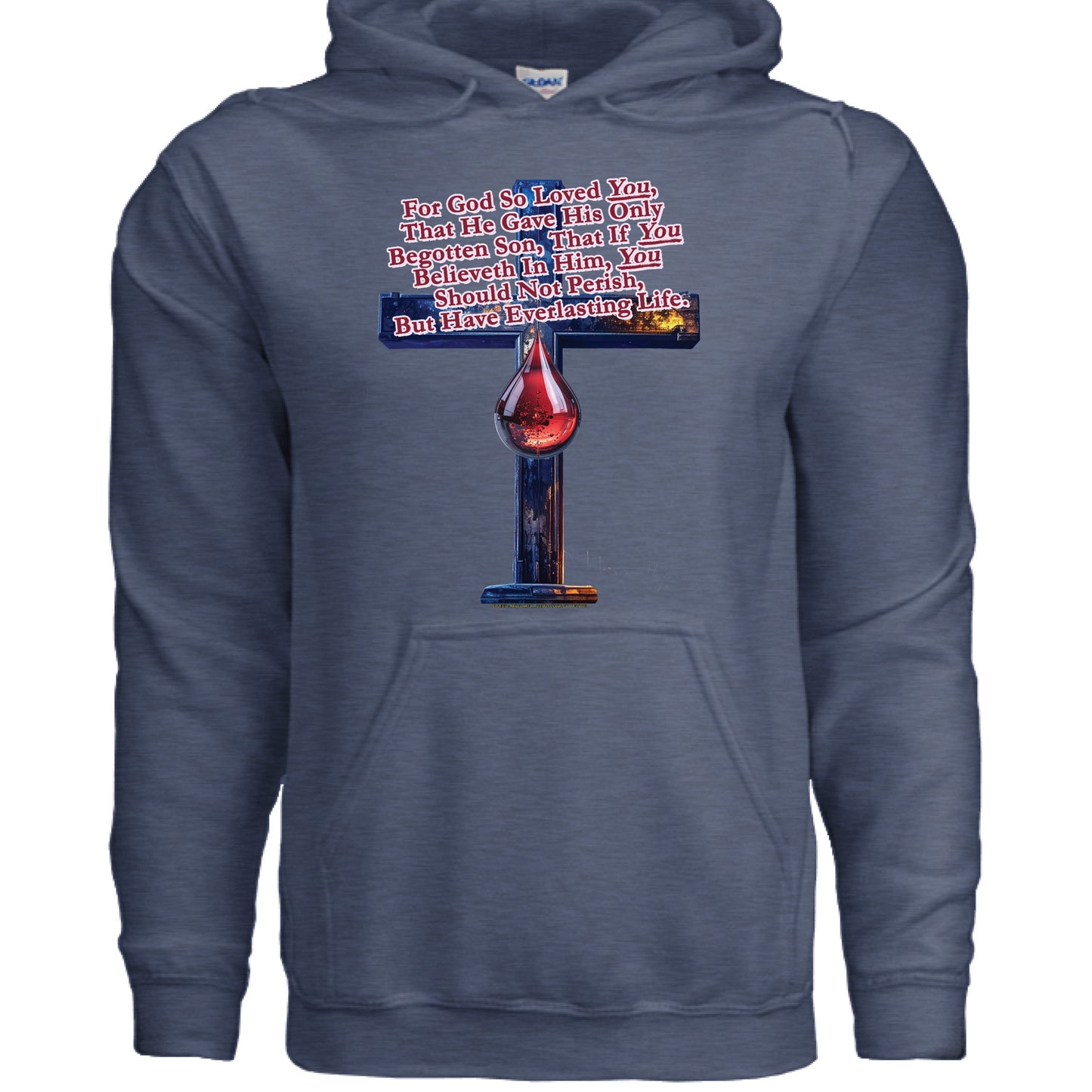 Heather Sport Dark Navy - FRONT