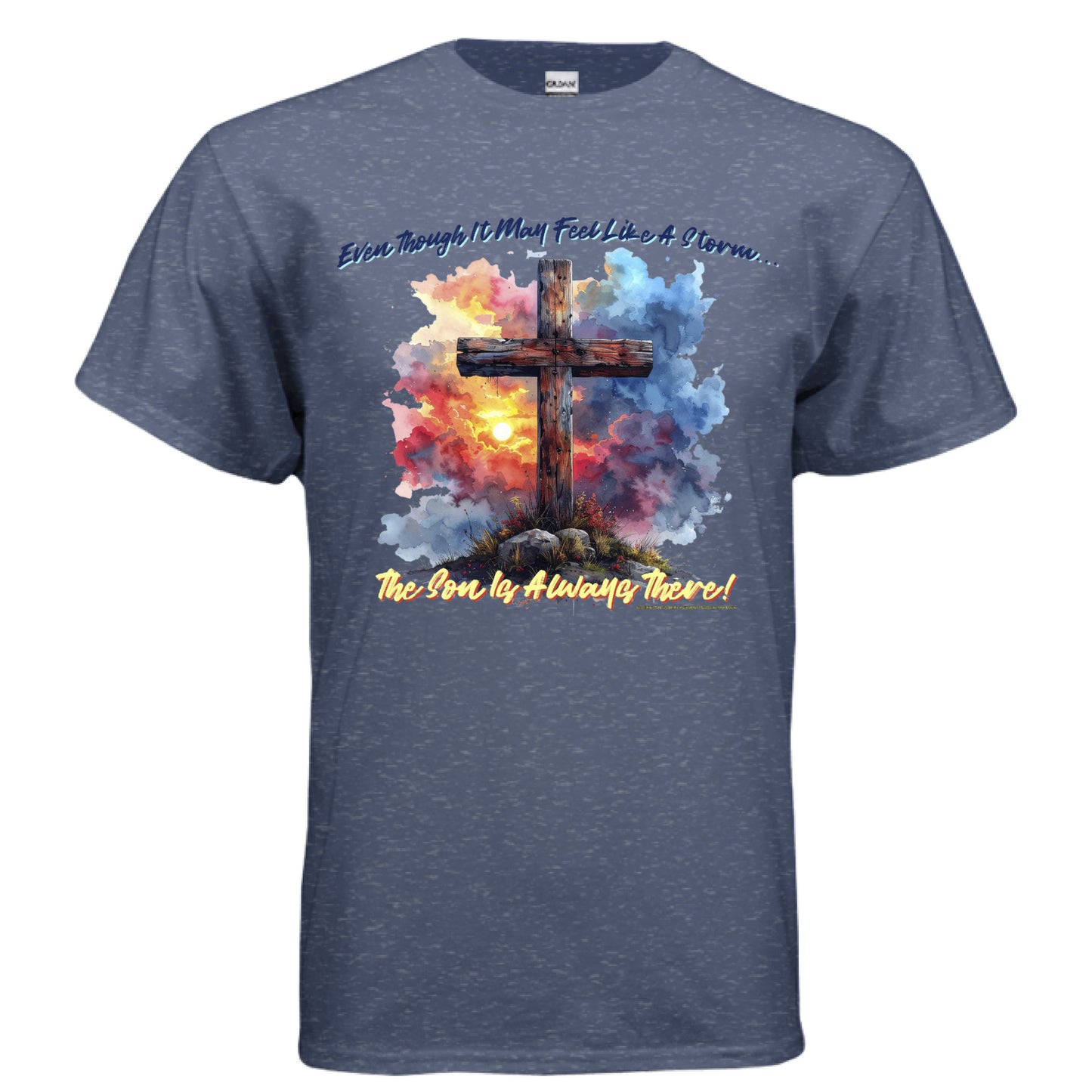 Heather Sport Dark Navy - FRONT