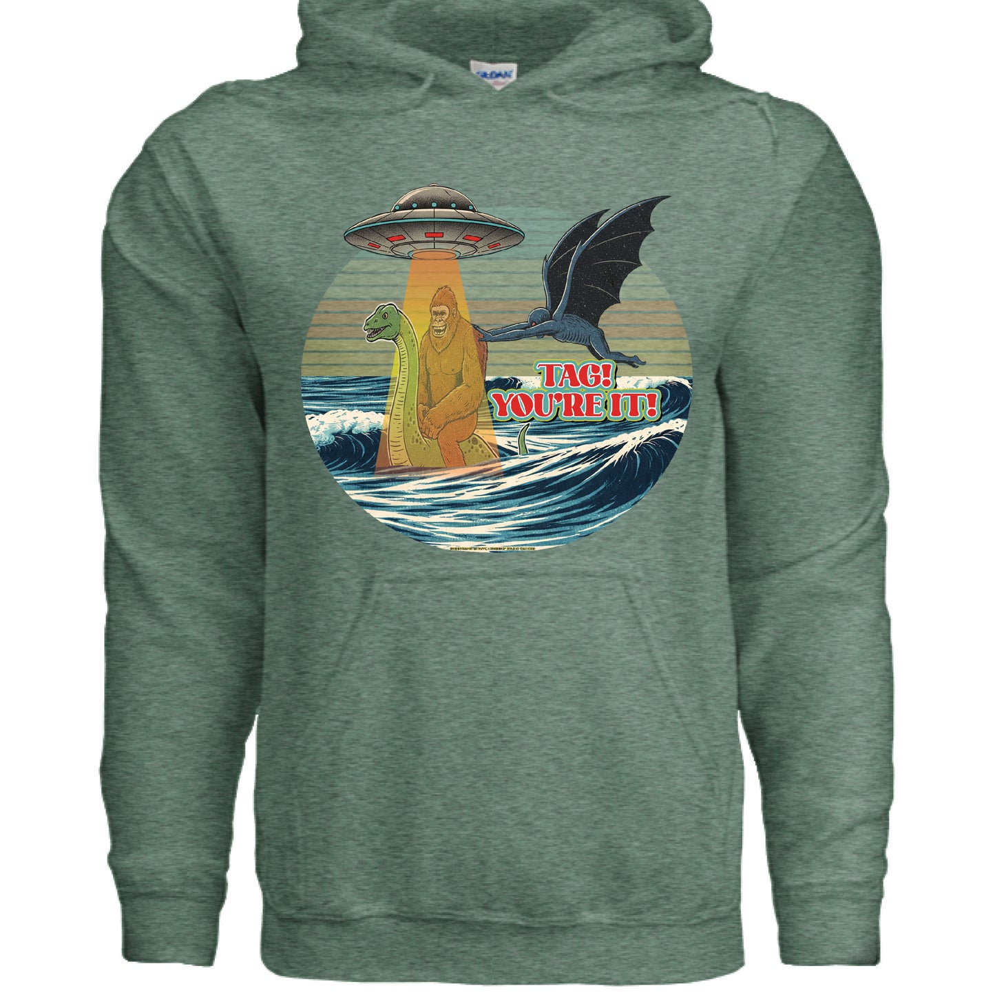 Heather Sport Dark Green - FRONT