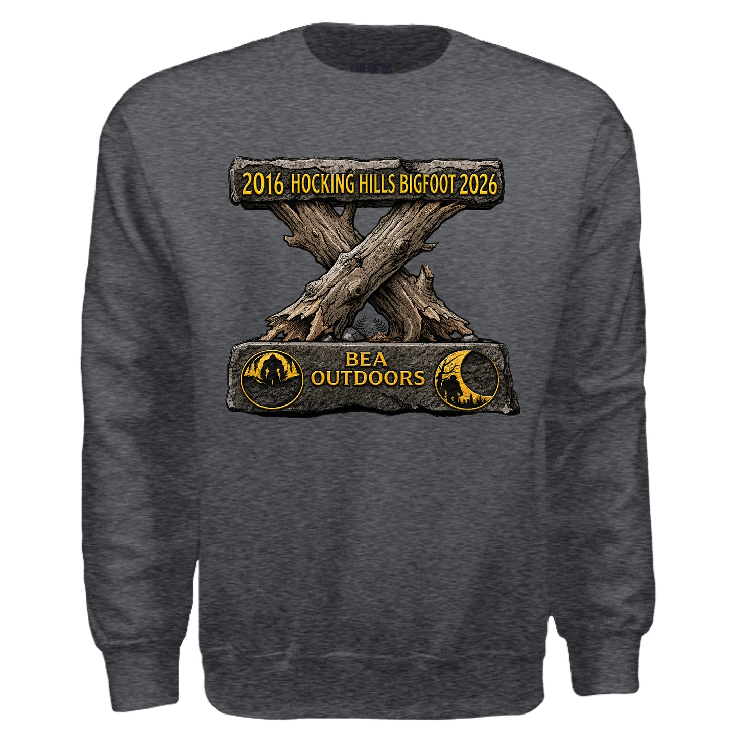 DARK HEATHER - G180 - FRONT