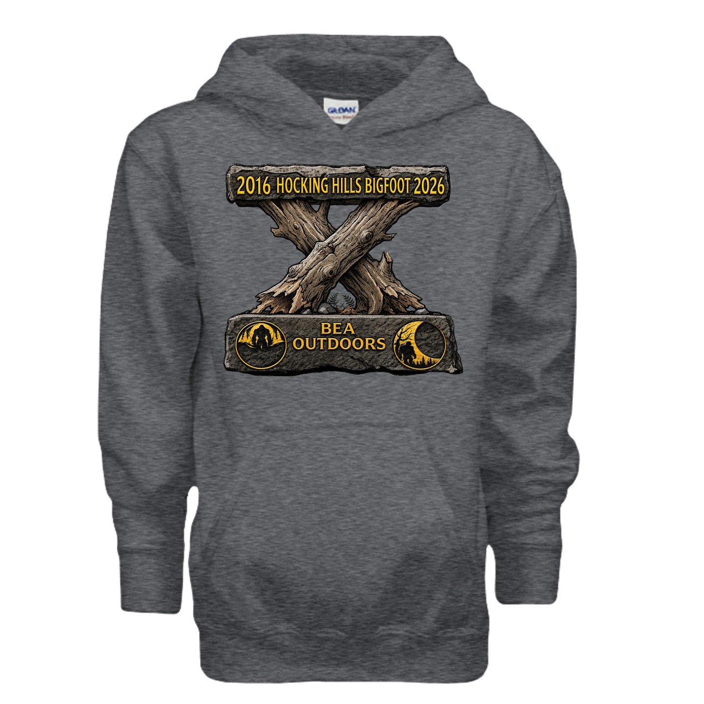 DARK HEATHER - G185B - FRONT