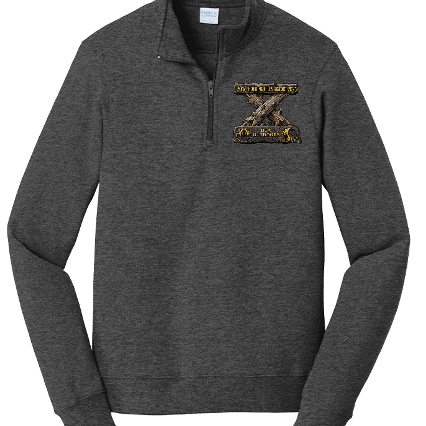 Dark Heather Grey - PC850Q - FRONT