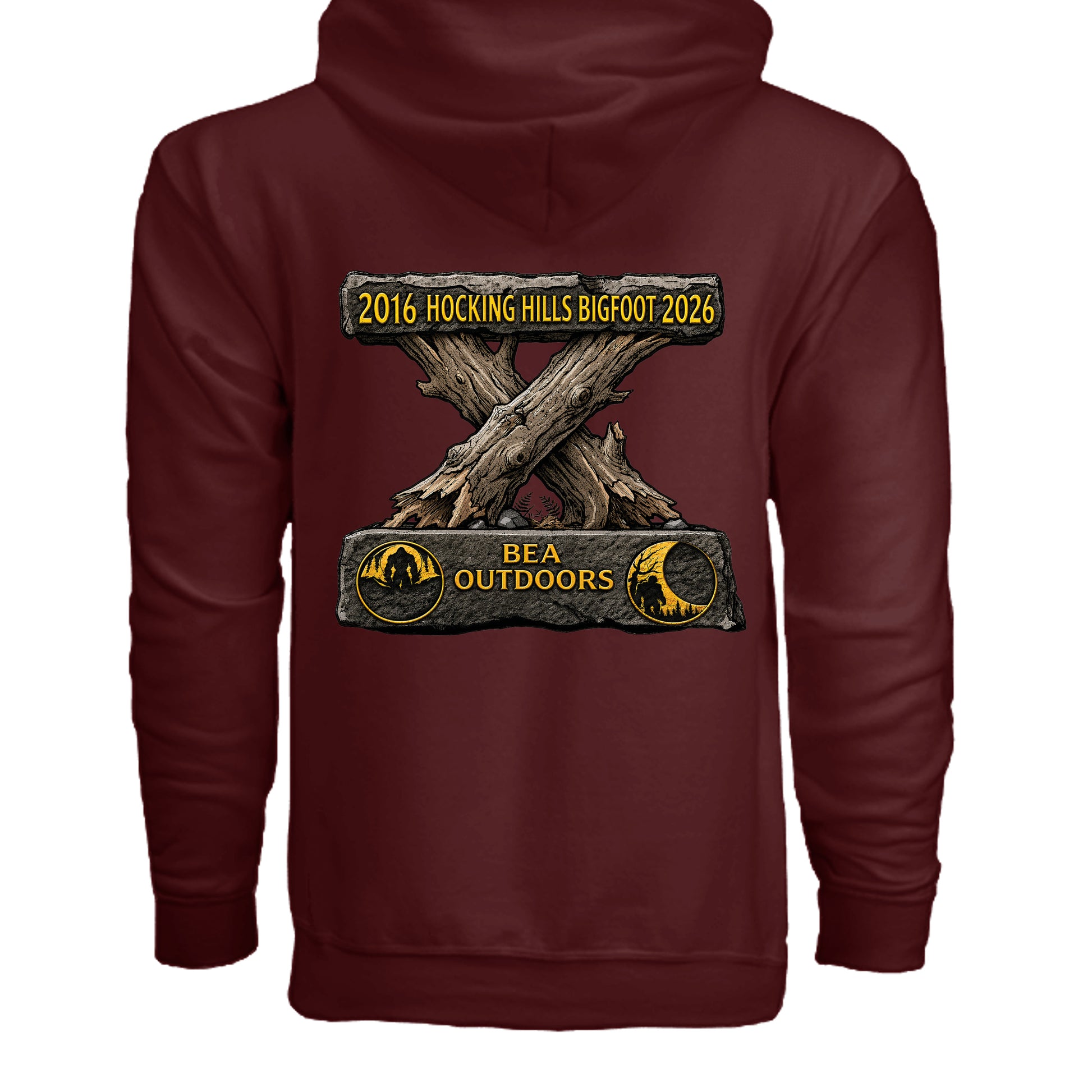 MAROON - G186 - BACK