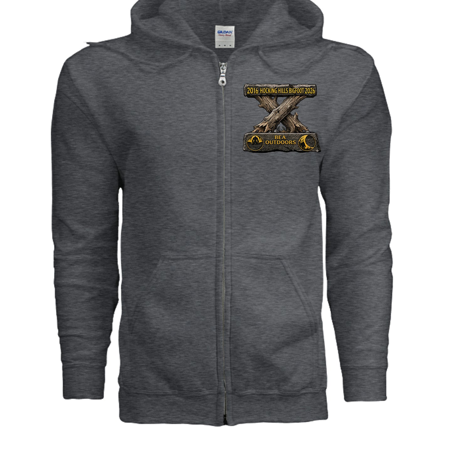 DARK HEATHER - G186 - FRONT
