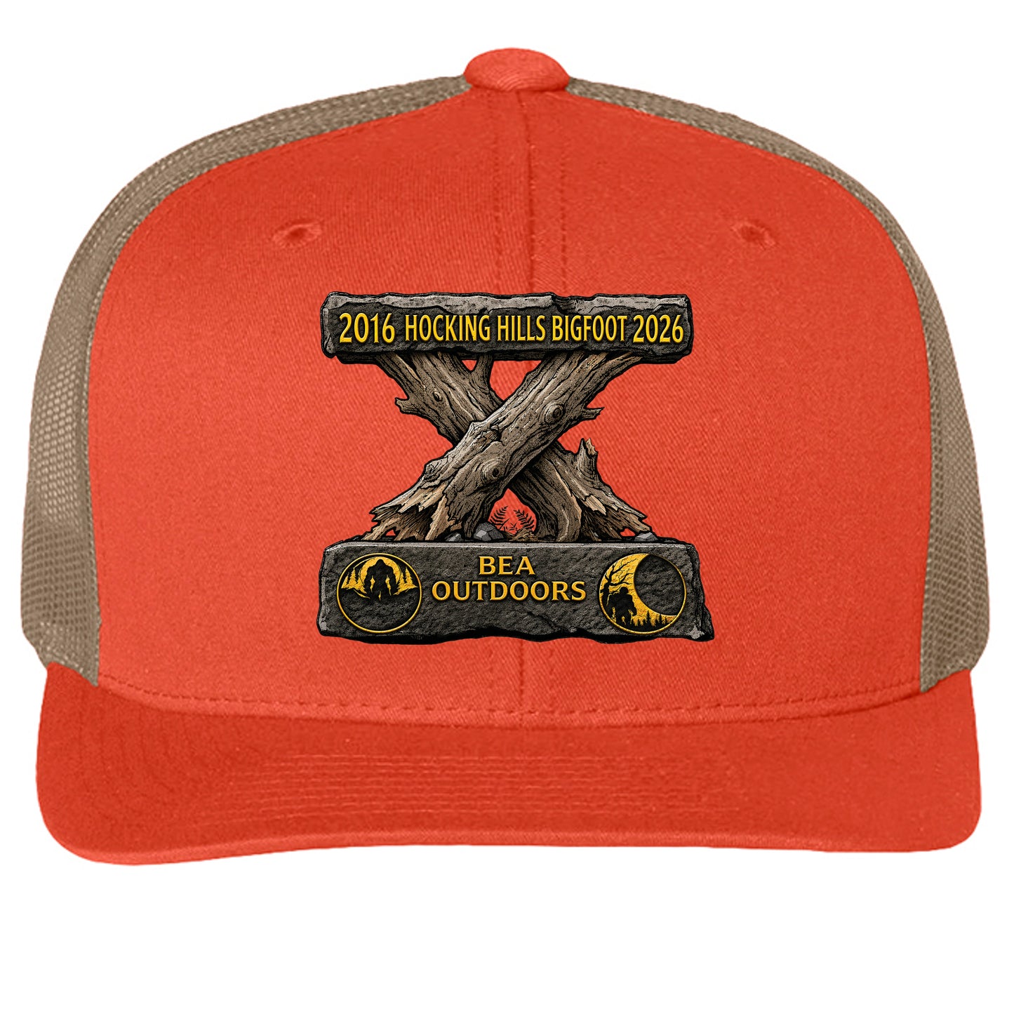 Rustic Orange/ Khaki - 6606 - FRONT