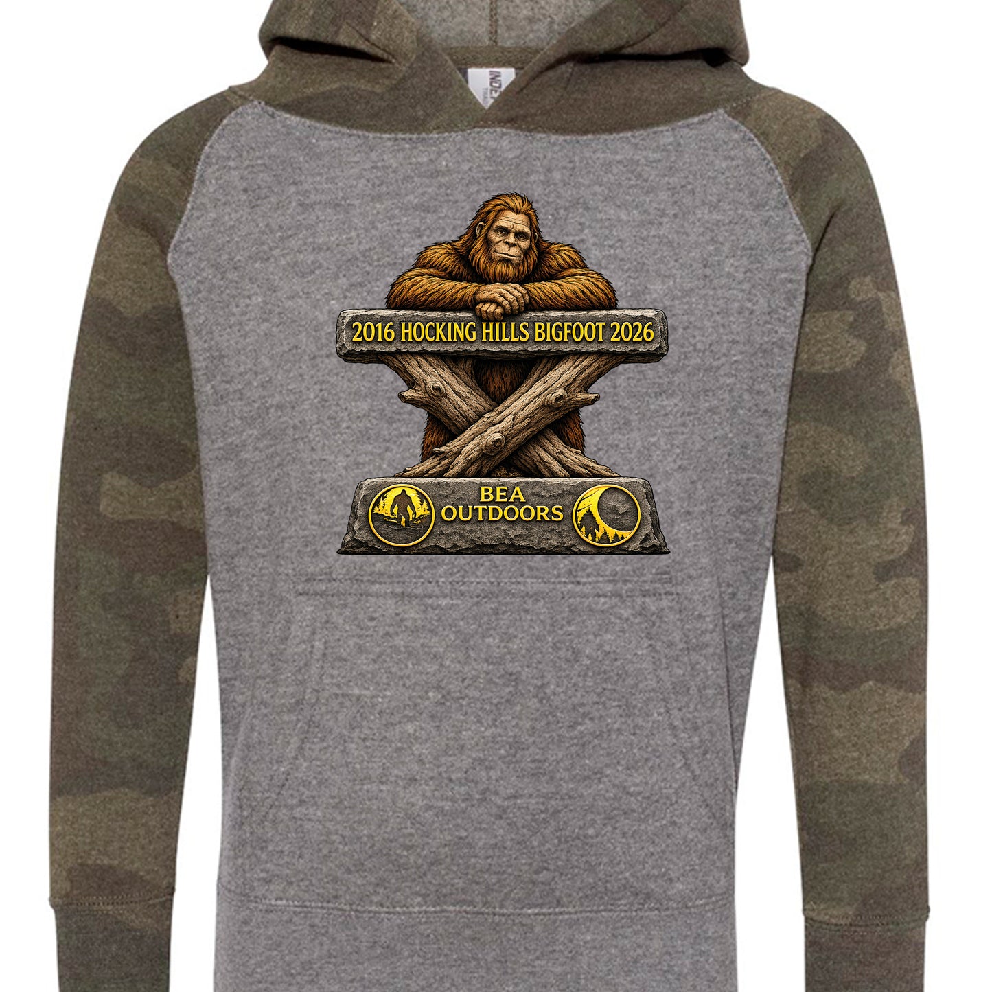 Nickel Heather/ Forest Camo - PRM10TSB - FRONT