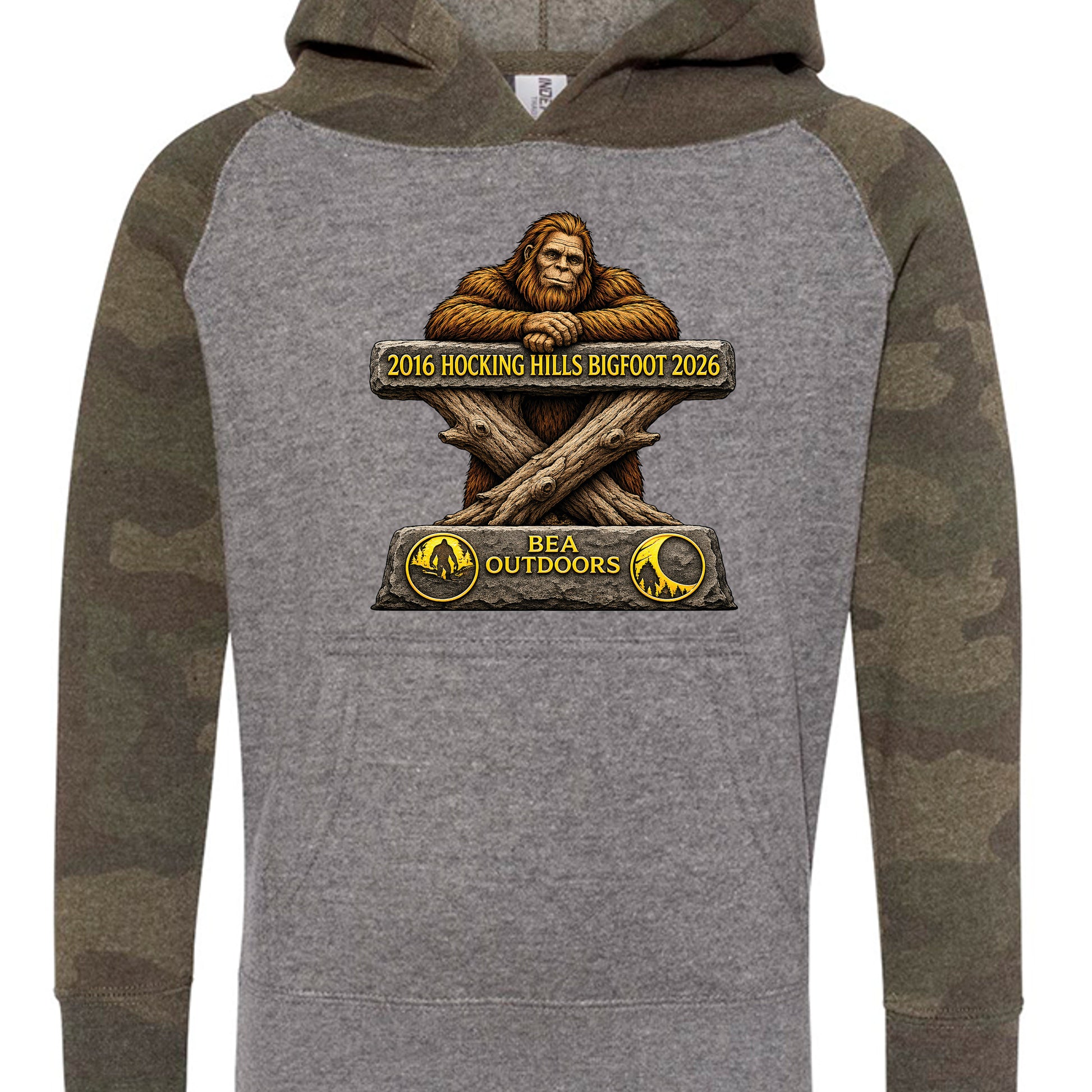 Nickel Heather/ Forest Camo - PRM10TSB - FRONT