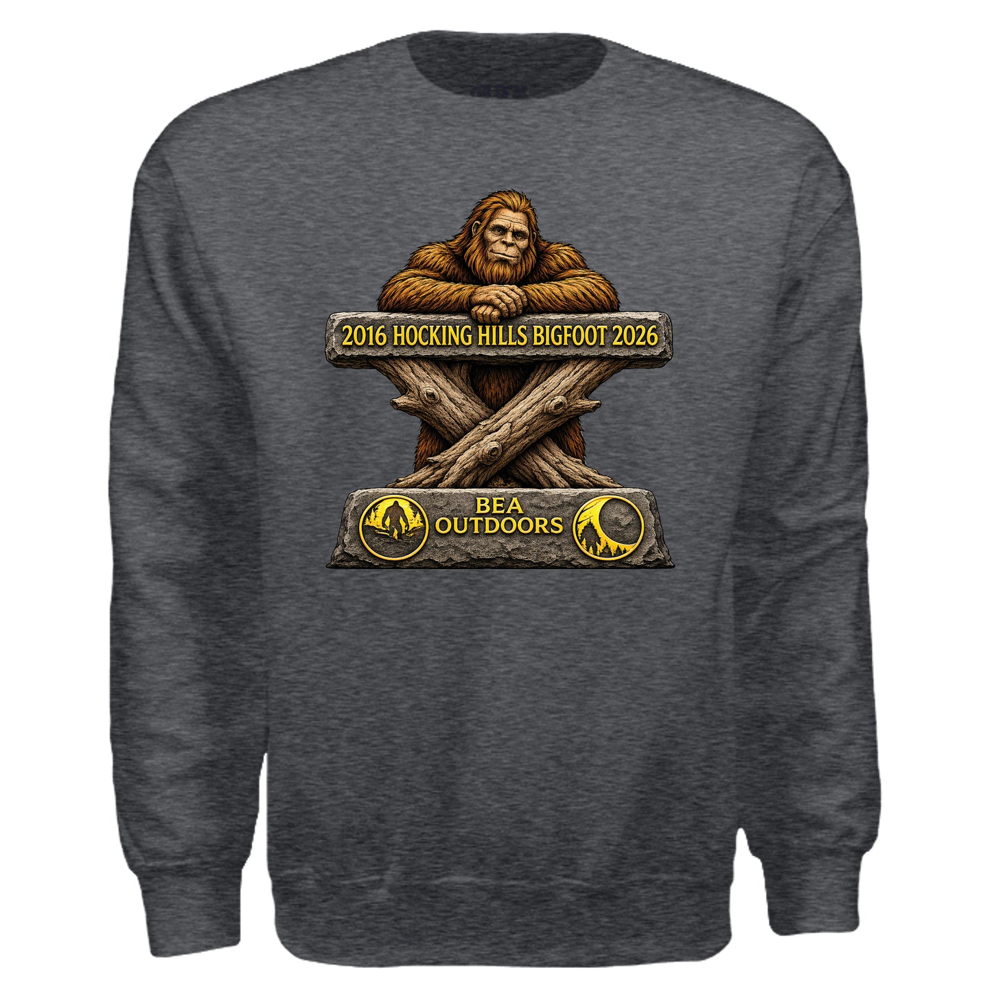 DARK HEATHER - G180 - FRONT