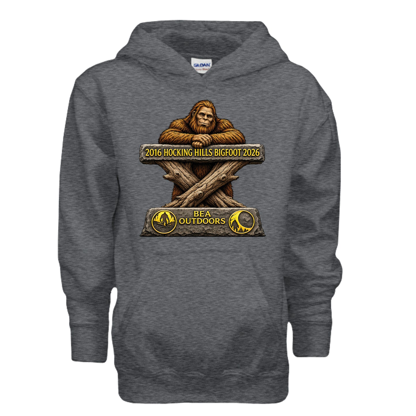 DARK HEATHER - G185B - FRONT