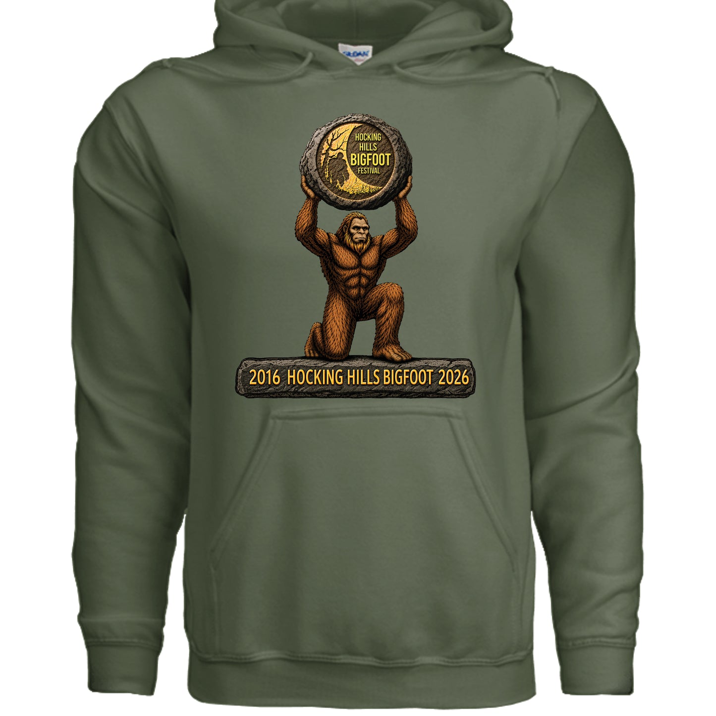 MILITARY GREEN - G185 - FRONT