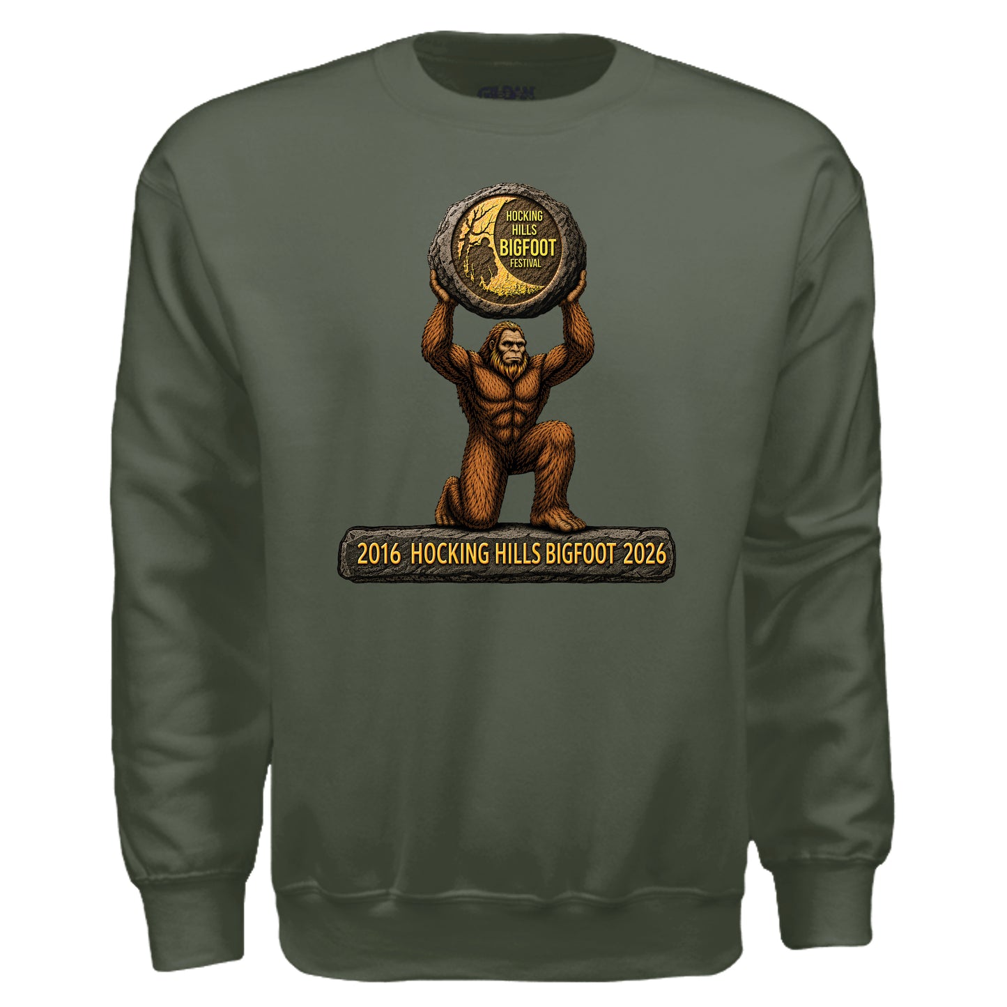 MILITARY GREEN - G180 - FRONT