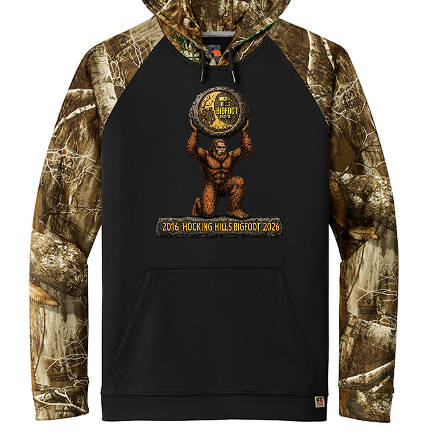 Black/ Realtree Edge - RU451 - FRONT